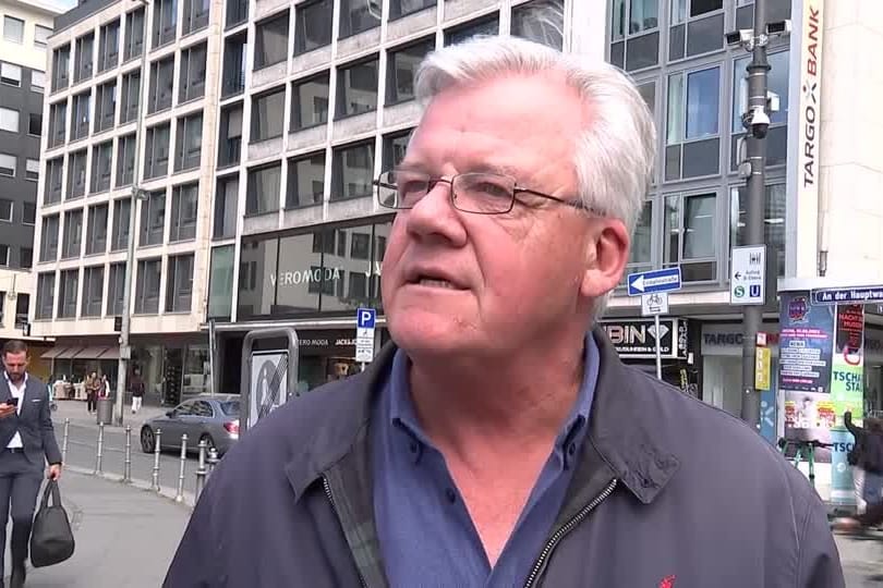 MERZ-REAKTIONEN/VOX POPS MERZ-REAKTIONEN/VOX POPS