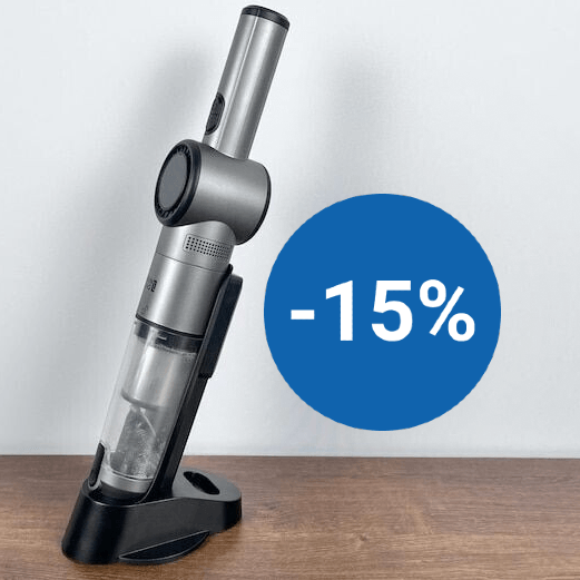 Der Handstaubsauger von Lebenlang ist aktuell bei Amazon reduziert.
