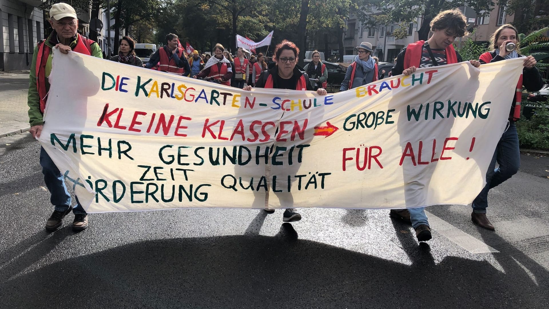 Dreitägiger Warnstreik der GEW an Berliner Schulen