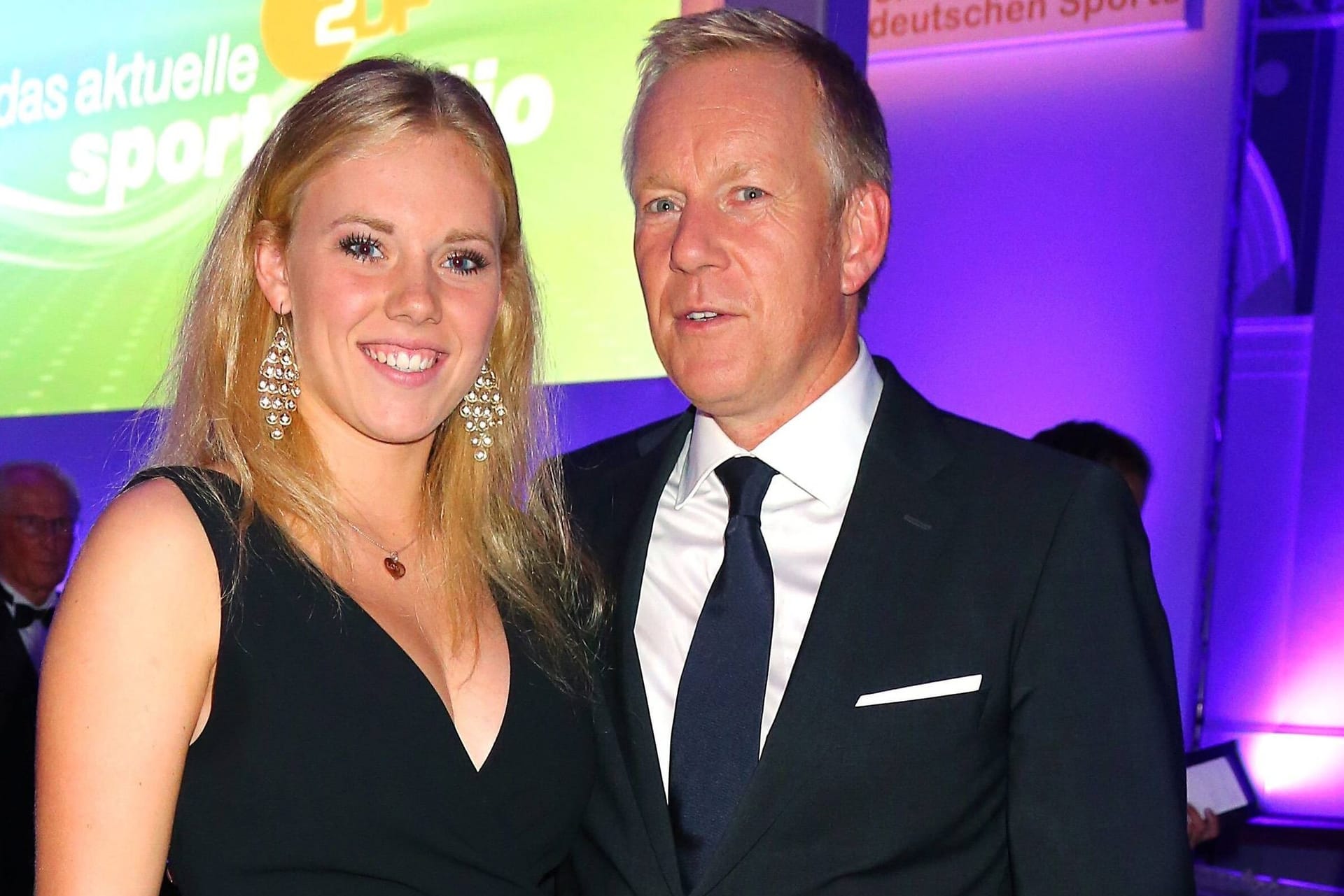 Johannes B. Kerner mit Tochter Emily: Vor zehn Jahren nahm der Moderator seine Tochter auf ein ZDF-Event mit.