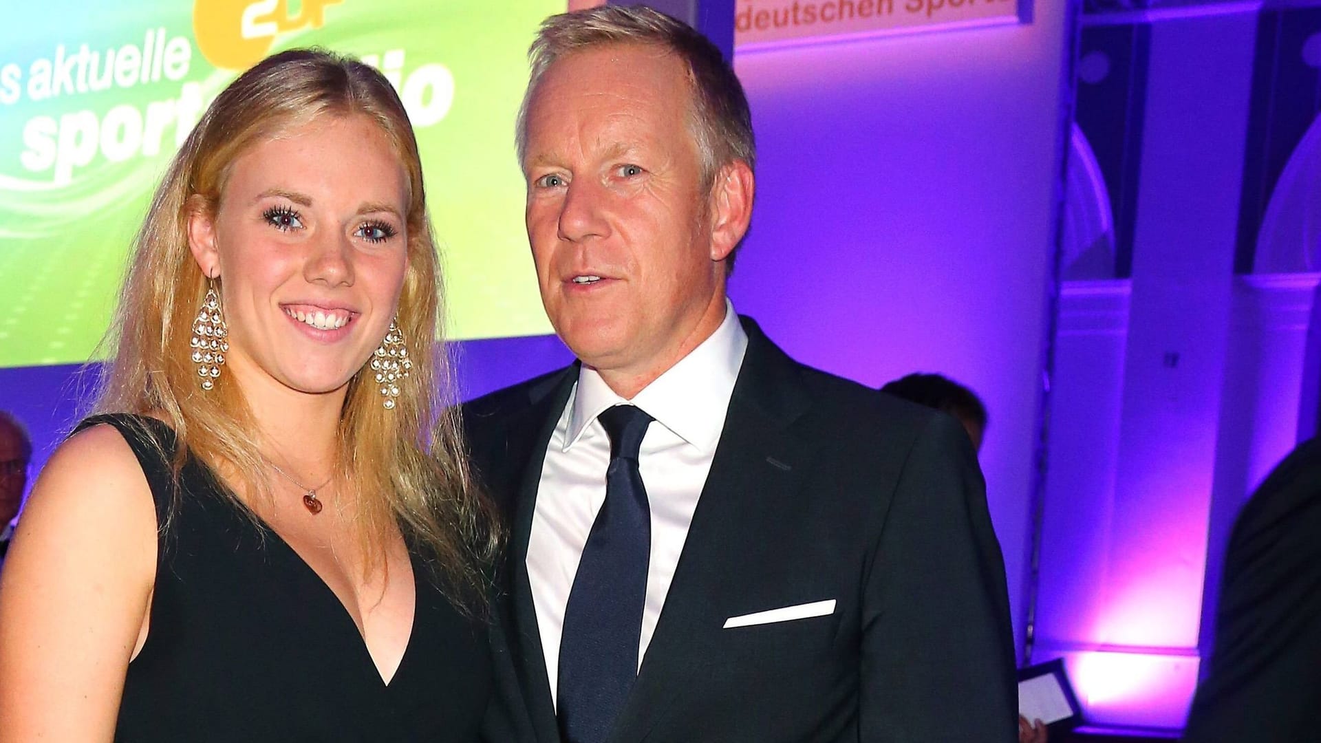 Johannes B. Kerner mit Tochter Emily: Vor zehn Jahren nahm der Moderator seine Tochter auf ein ZDF-Event mit.