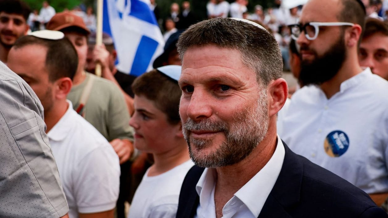Bezalel Smotrich: Der rechtsextreme israelische Minister fordert eine Besatzung des Gazastreifen.