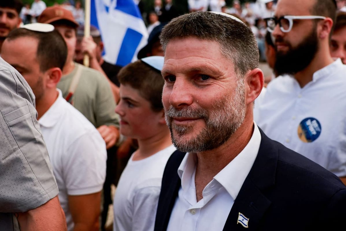 Bezalel Smotrich: Der rechtsextreme israelische Minister fordert eine Besatzung des Gazastreifen.