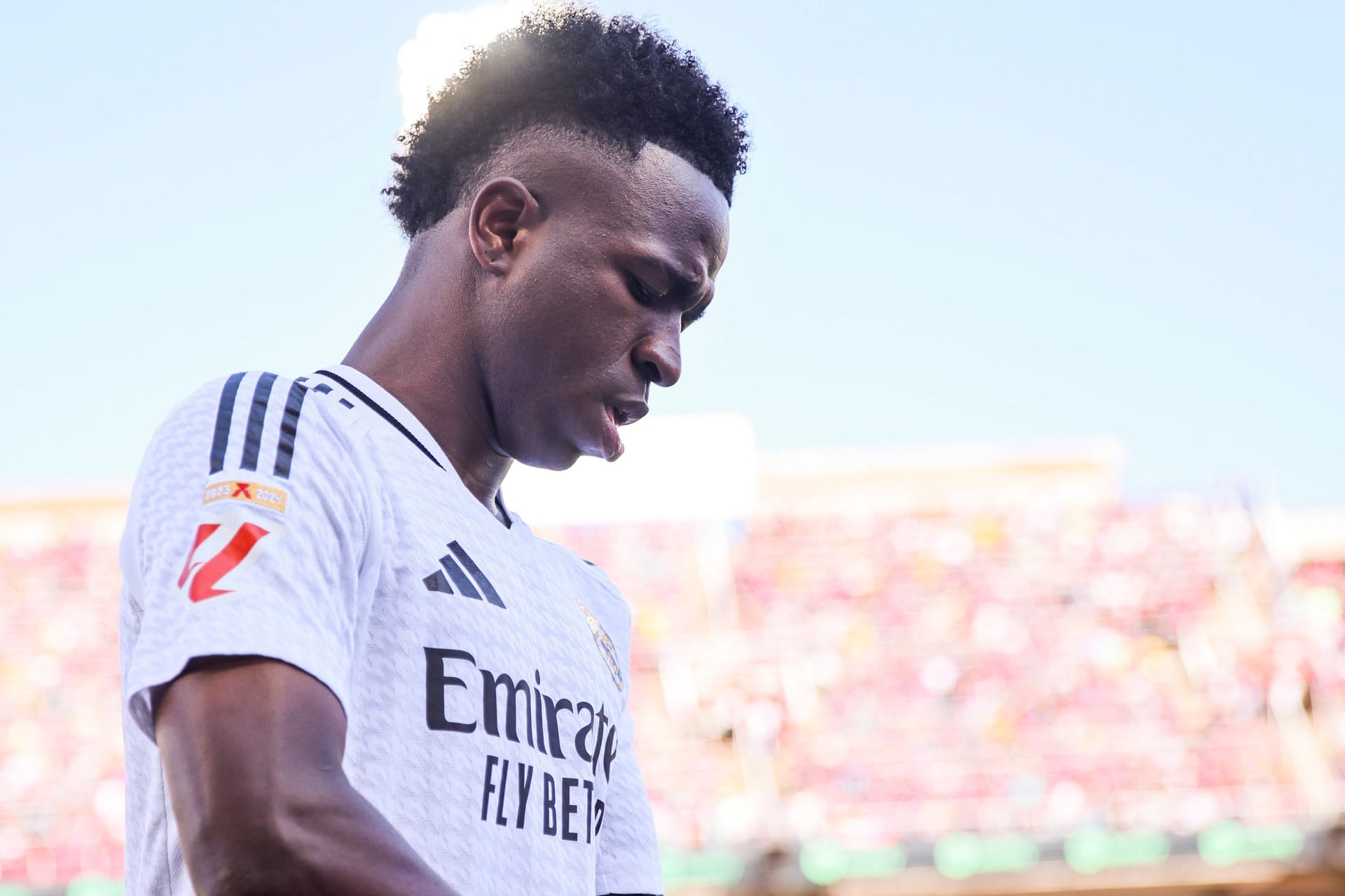 Vinícius Júnior: Er wurde Opfer mehrerer Beleidigungen.