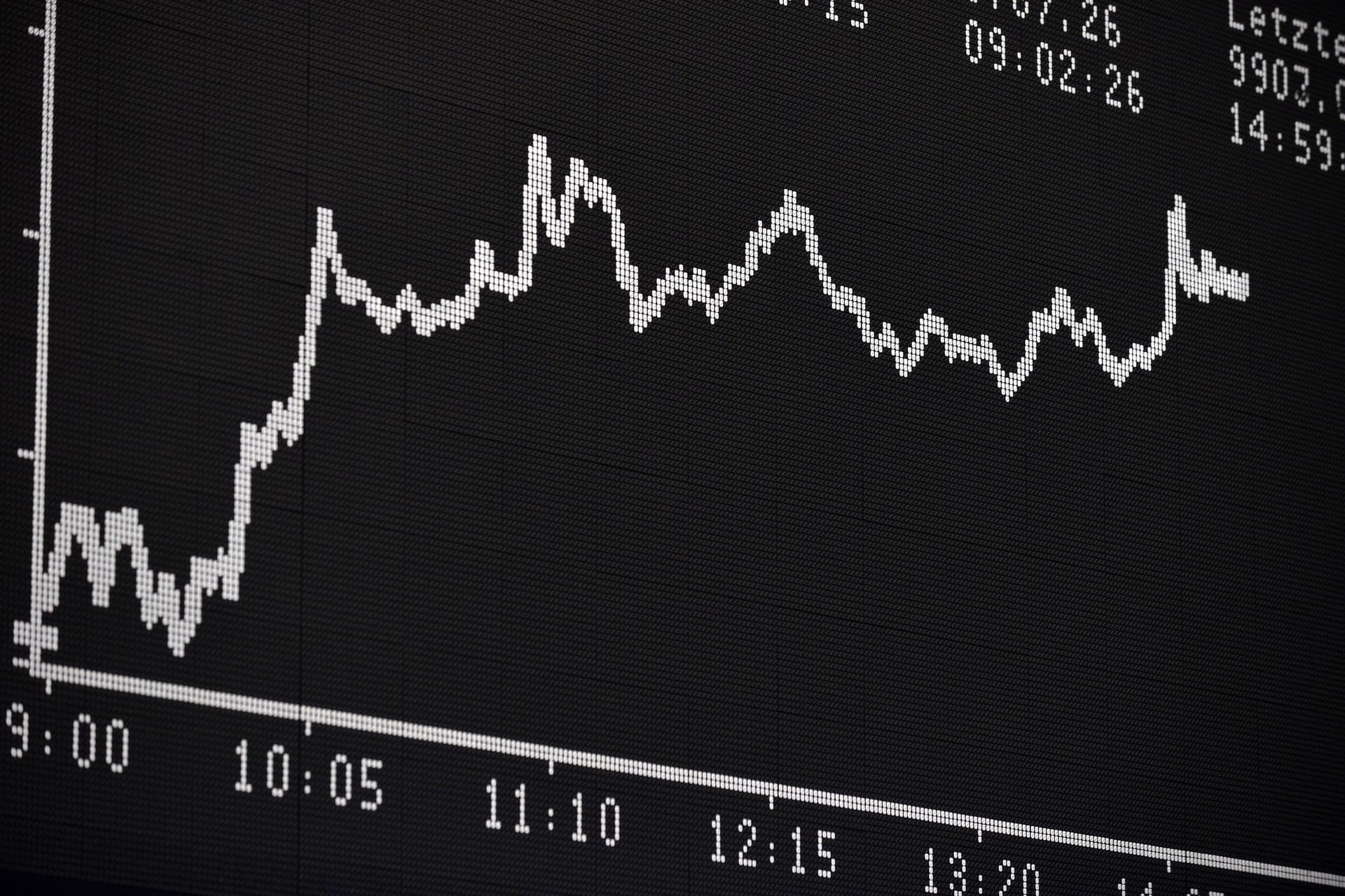 Dax-Kurve im Händlersaal der Börse in Frankfurt am Main (Archivbild): Seit Jahresbeginn ist der deutsche Aktienindex um 20 Prozent gestiegen.