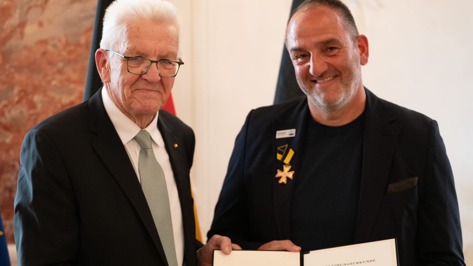 Verleihung des Verdienstordens des Landes Baden-Württemberg Verleihung des Verdienstordens des Landes Baden-Württemberg