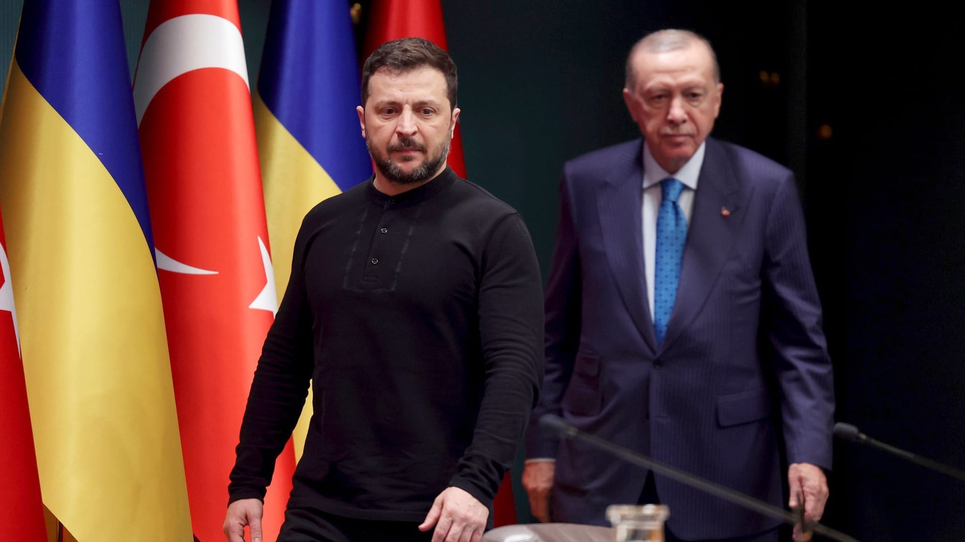Präsident Selenskyj und sein türkischer Amtskollege Erdogan Präsident Selenskyj und sein türkischer Amtskollege Erdogan