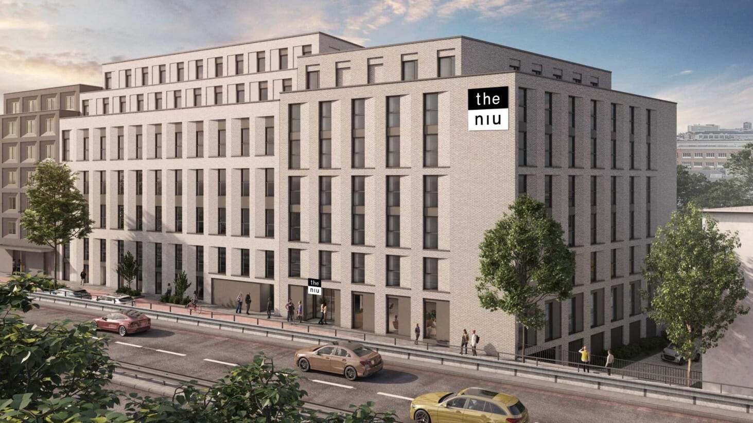 Direkt mit Blick auf die Hochstraße: Das neue Hotel am Bremer Hauptbahnhof soll 2027 fertig sein. Direkt mit Blick auf die Hochstraße: Das neue Hotel am Bremer Hauptbahnhof soll 2027 fertig sein.