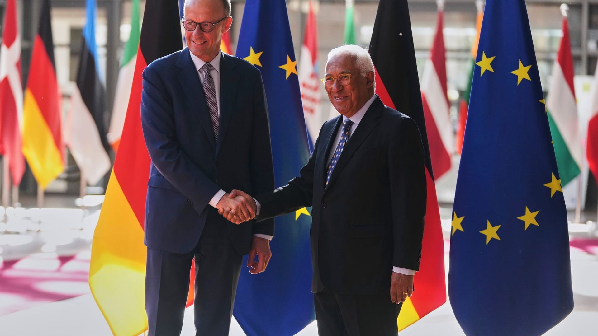 Bundeskanzler Merz Antrittsbesuch in Brüssel