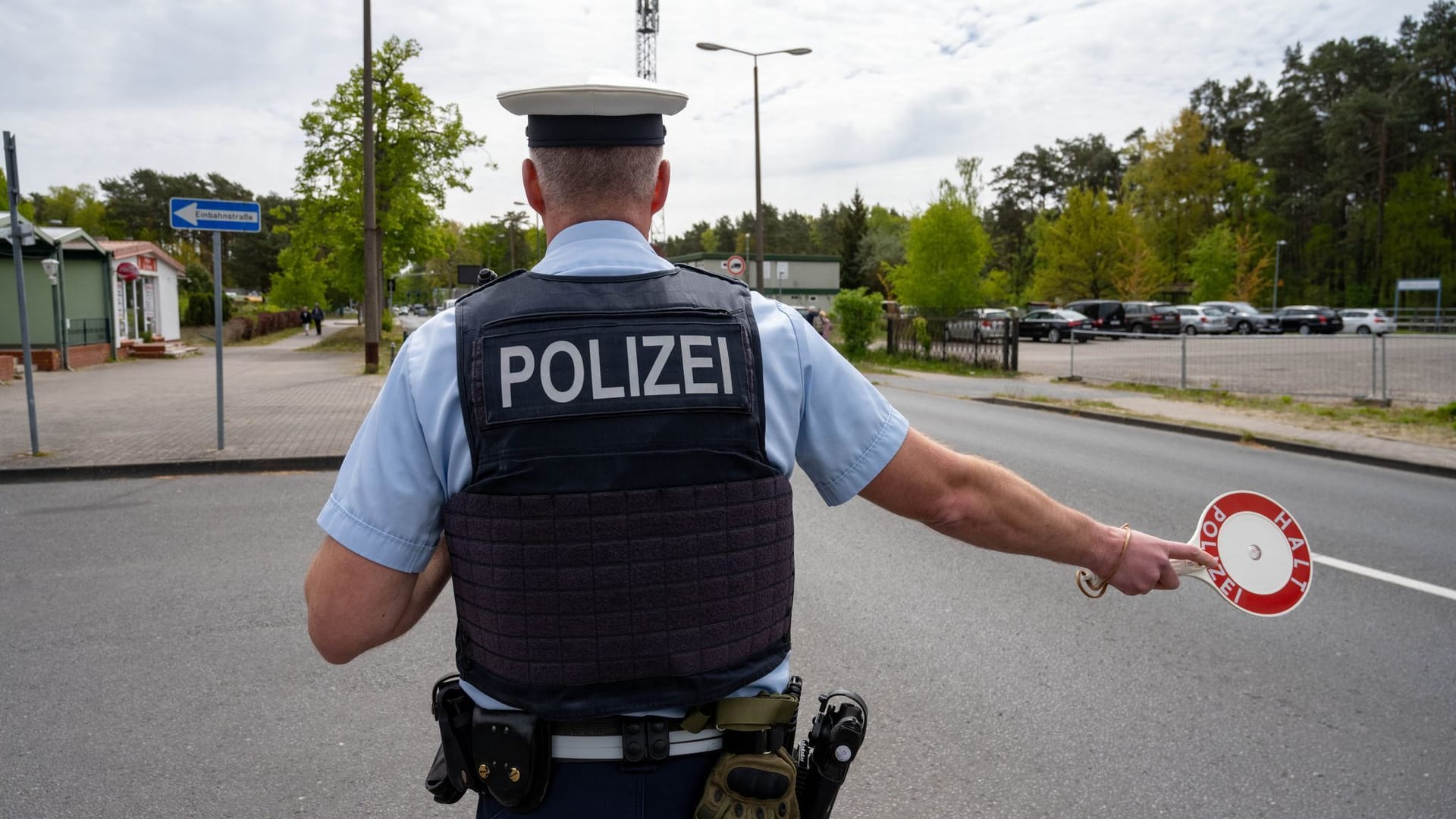 Grenzkontrollen Bundespolizei - Grenze zu Polen