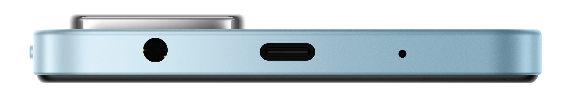 Das Redmi A5 hat an der unteren Seite einen USB-C- und den klassischen 3,5-mm-Kopfhöreranschluss.