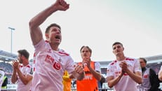 Zweitligist Köln mit emotionalem Kabinenmoment