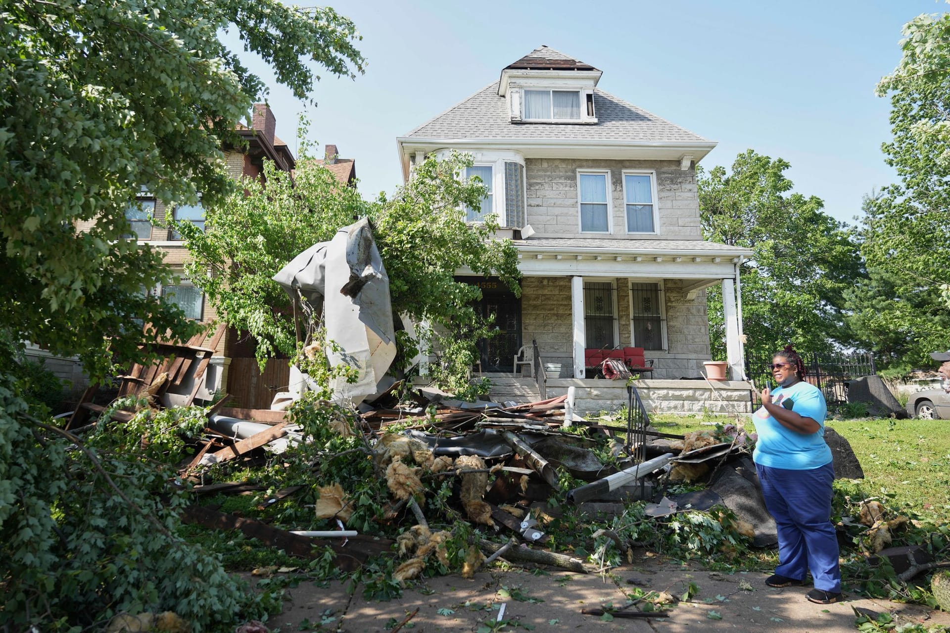 Nach Tornado über St. Louis