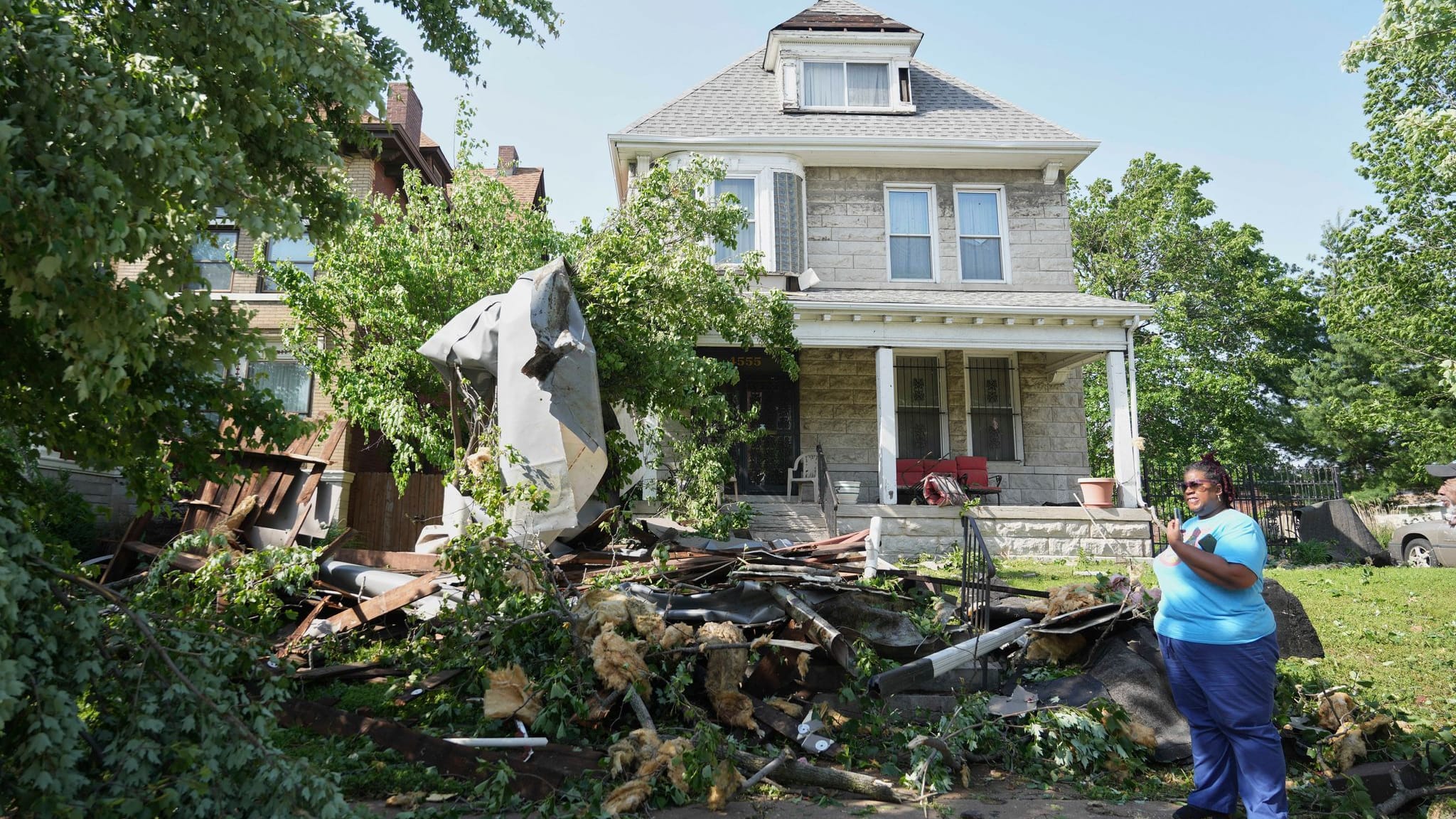 Nach Tornado über St. Louis
