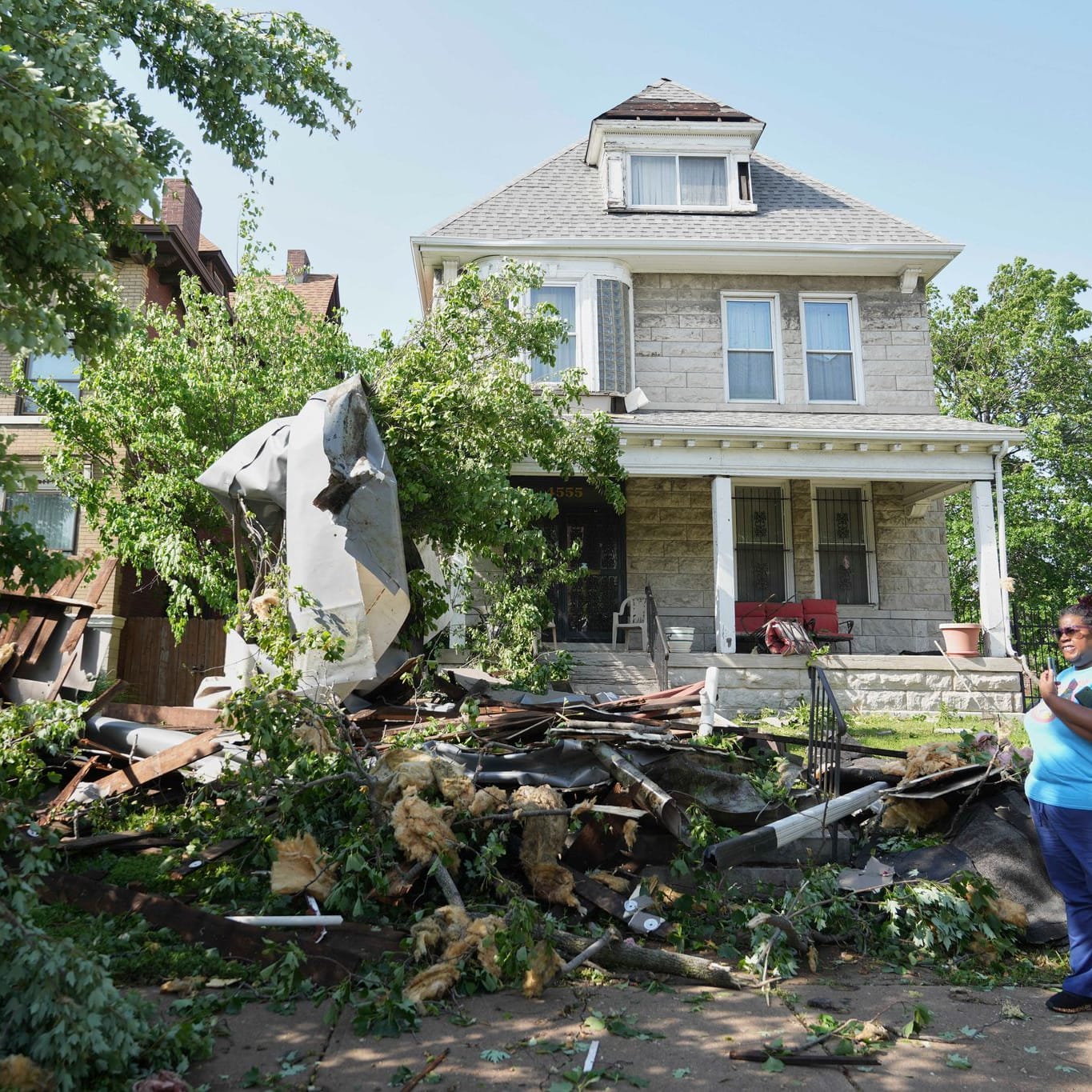 Nach Tornado über St. Louis