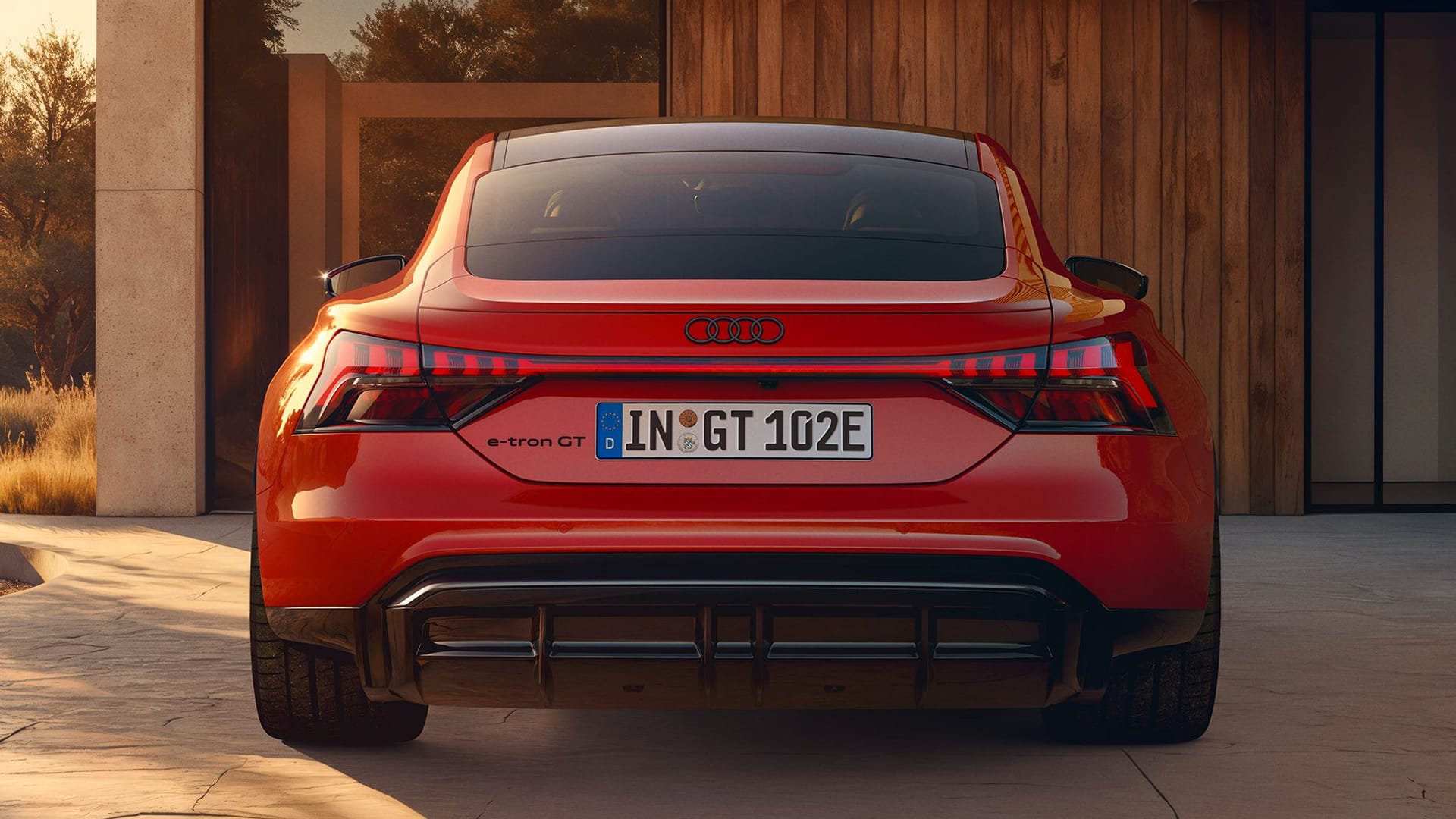 Flache Flunder: Der e-tron GT streckt sich mehr in die Länge (4,99 Meter) als in die Höhe.