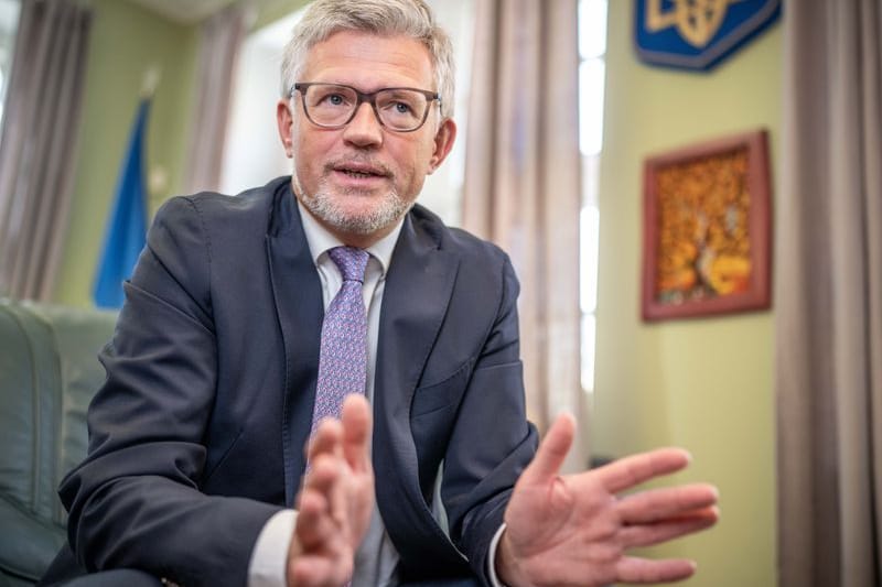 Andrij Melnyk, ehemaliger Botschafter der Ukraine in Deutschland. (Archivbild)