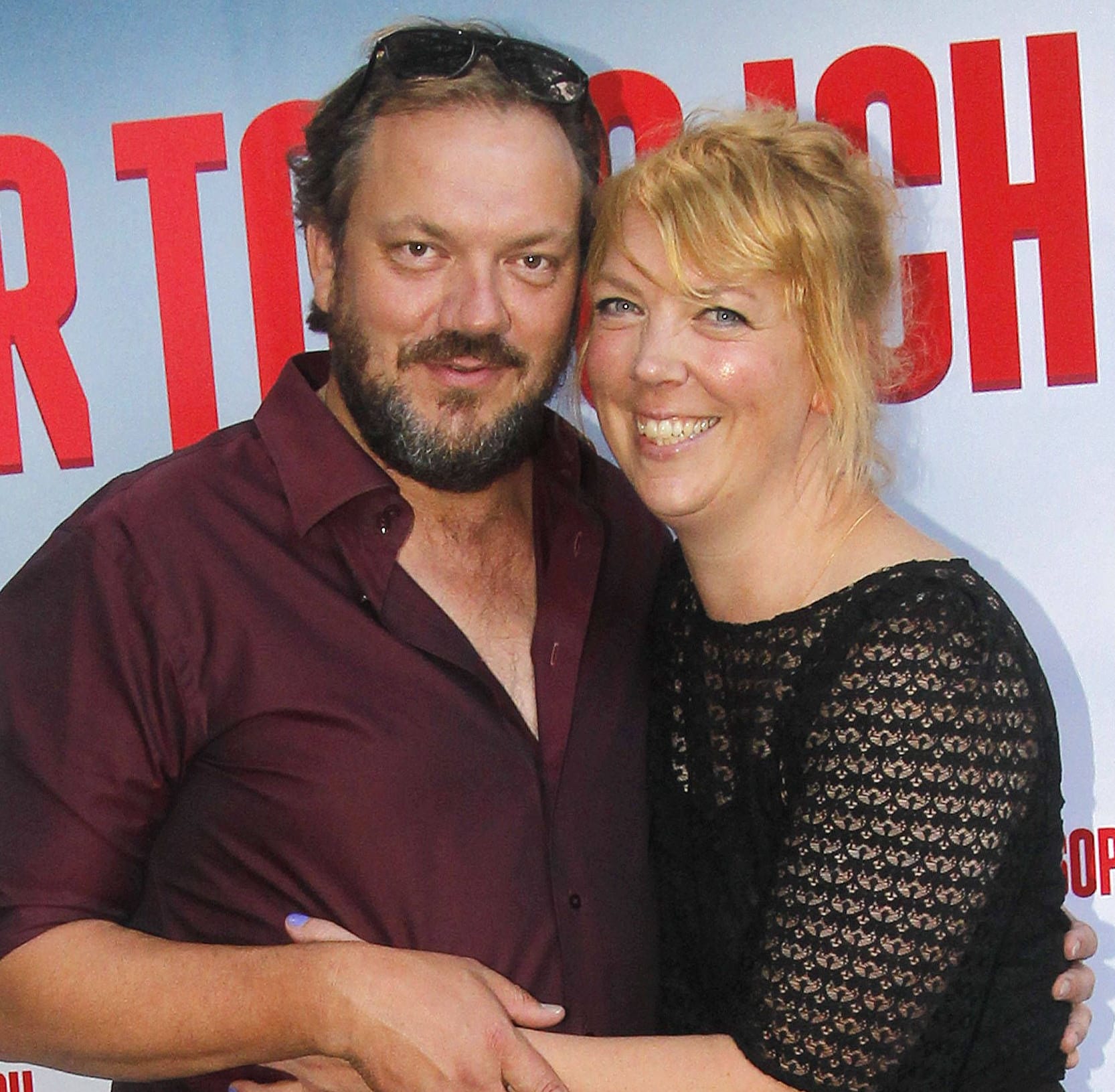 Charly Hübner und Lina Beckmann im August 2023 bei einer Filmpremiere in Hamburg.