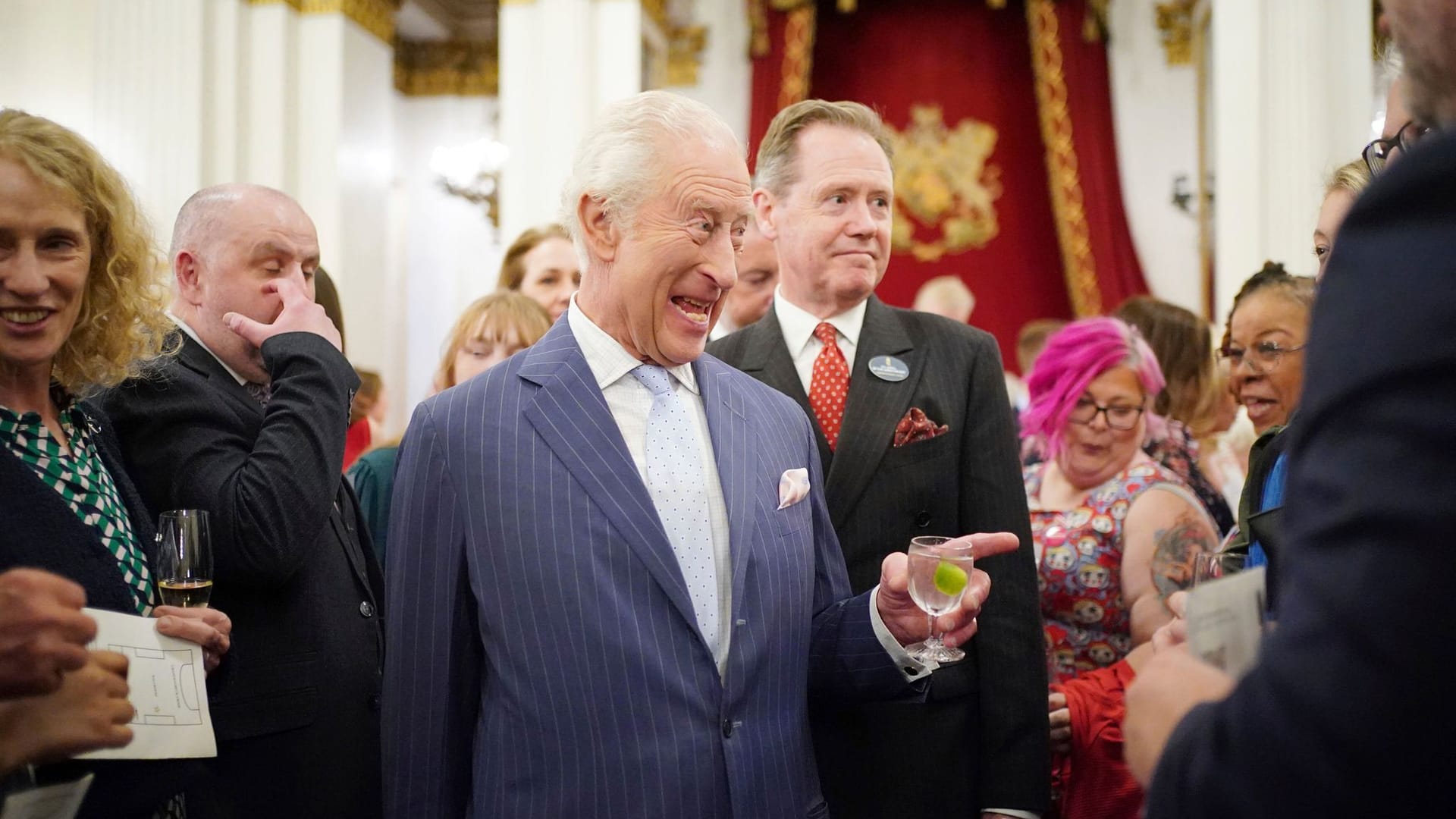 Empfang im Buckingham Palace Empfang im Buckingham Palace