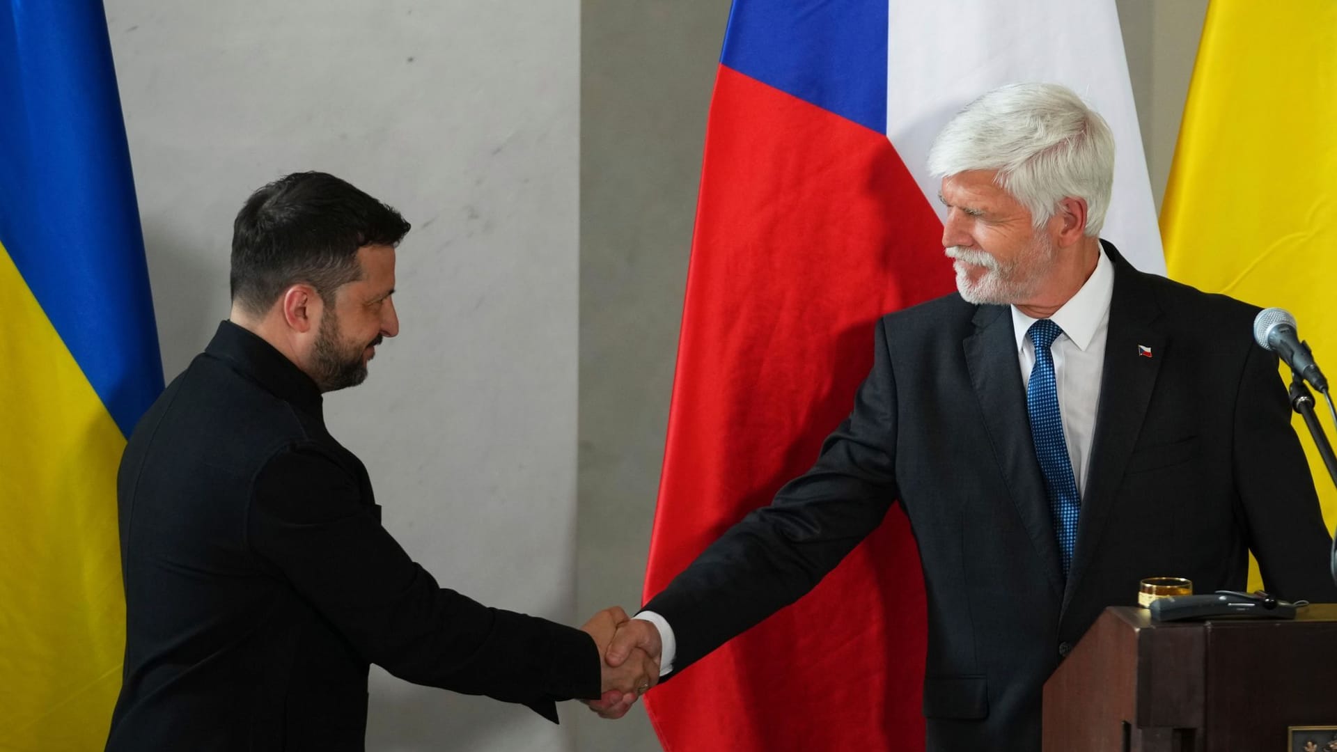 Selenskyj zu Besuch in Tschechien