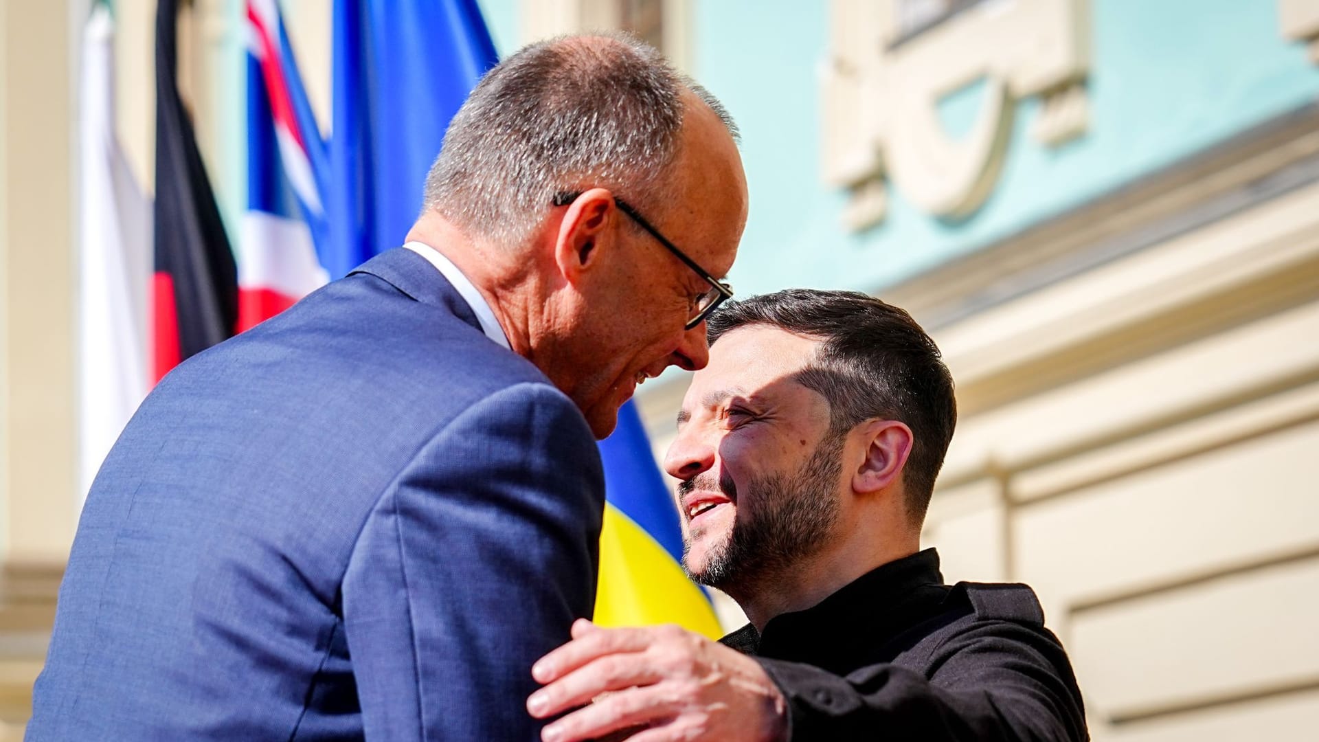 Friedrich Merz und Wolodymyr Selenskyj Friedrich Merz und Wolodymyr Selenskyj