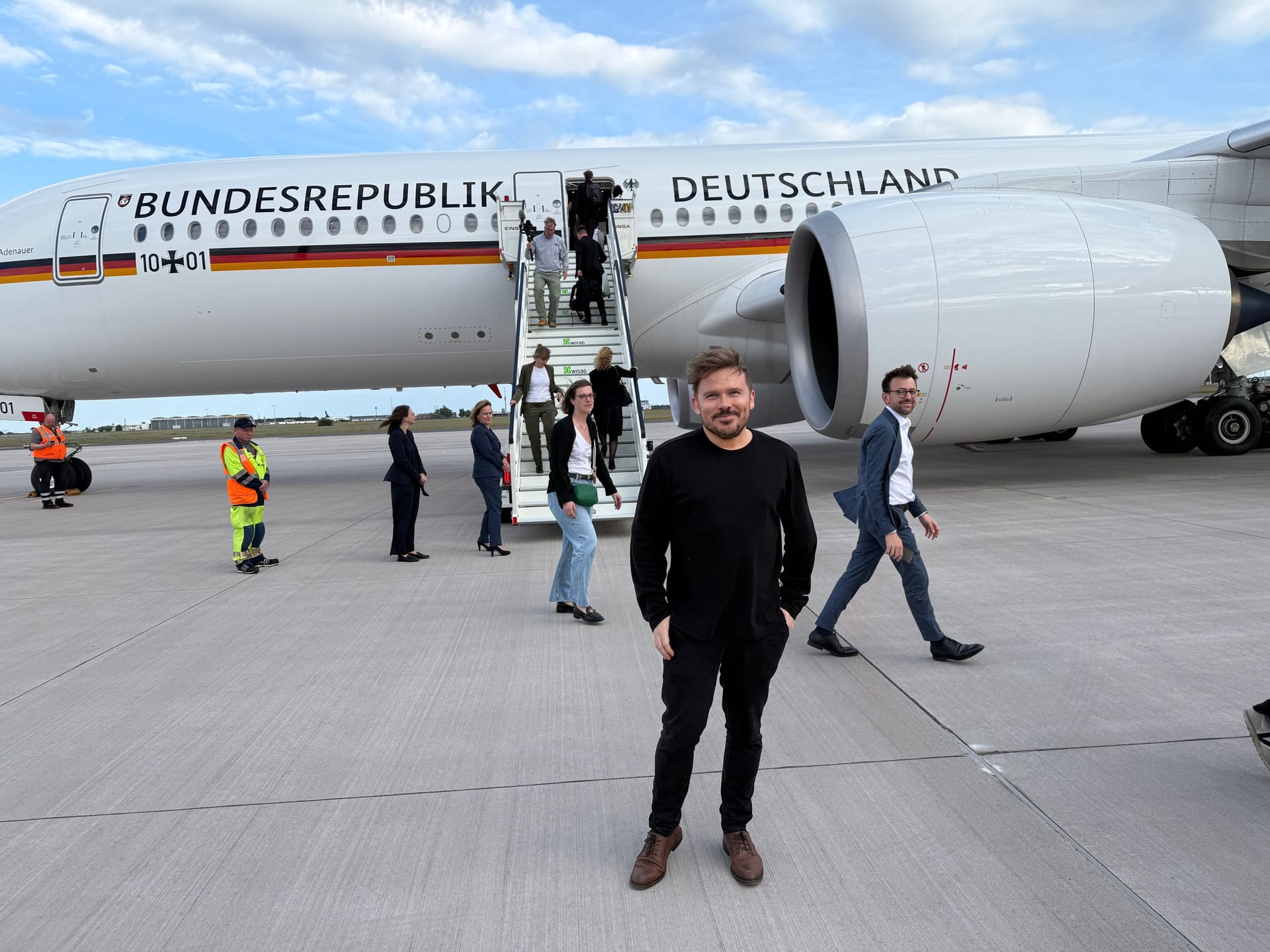 Vor dem Abflug von Johann Wadephul nach Washington: t-online-Reporter Patrick Diekmann.