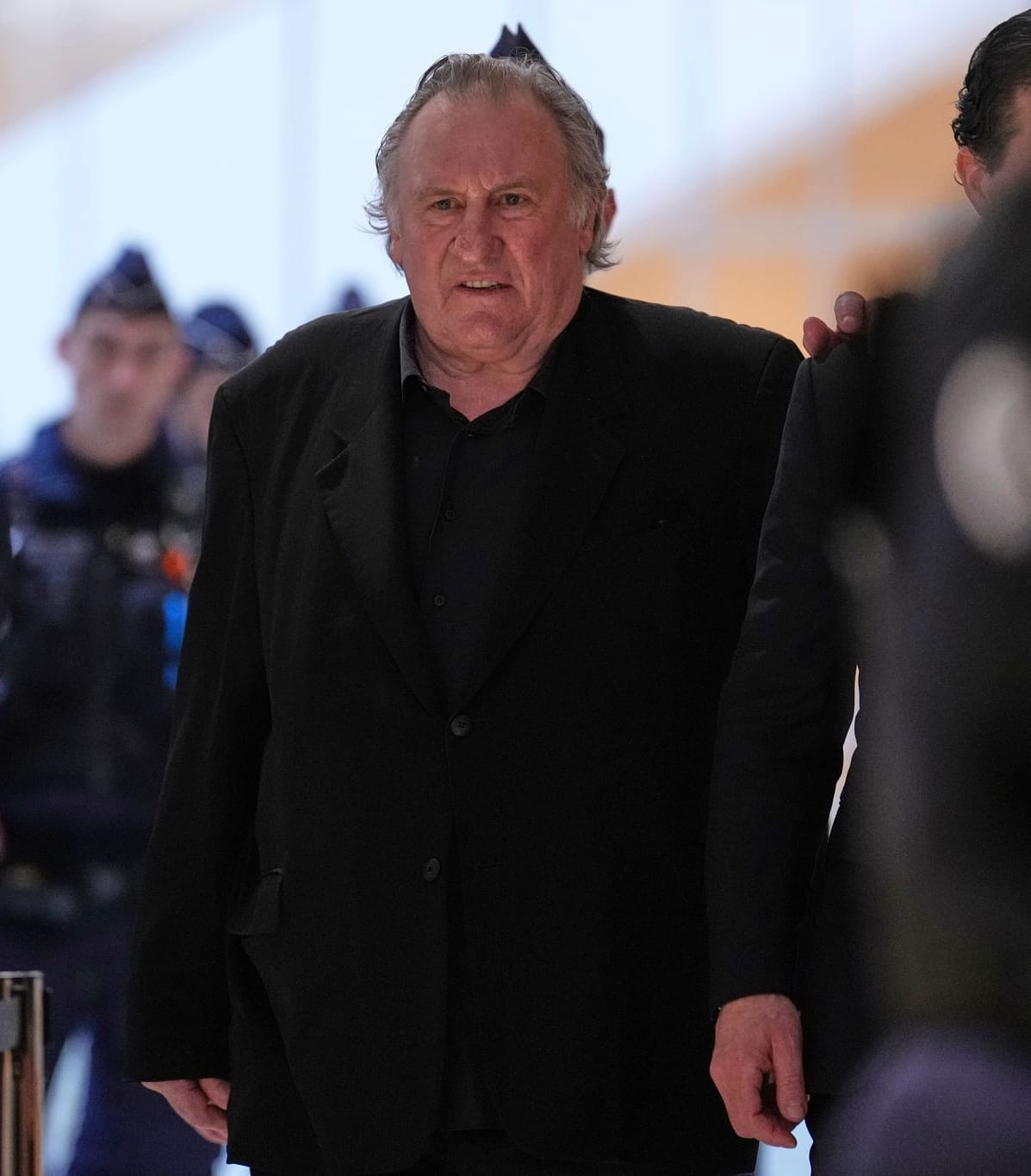 Der Schauspieler Gerard Depardieu musste sich vor Gericht verantworten.
