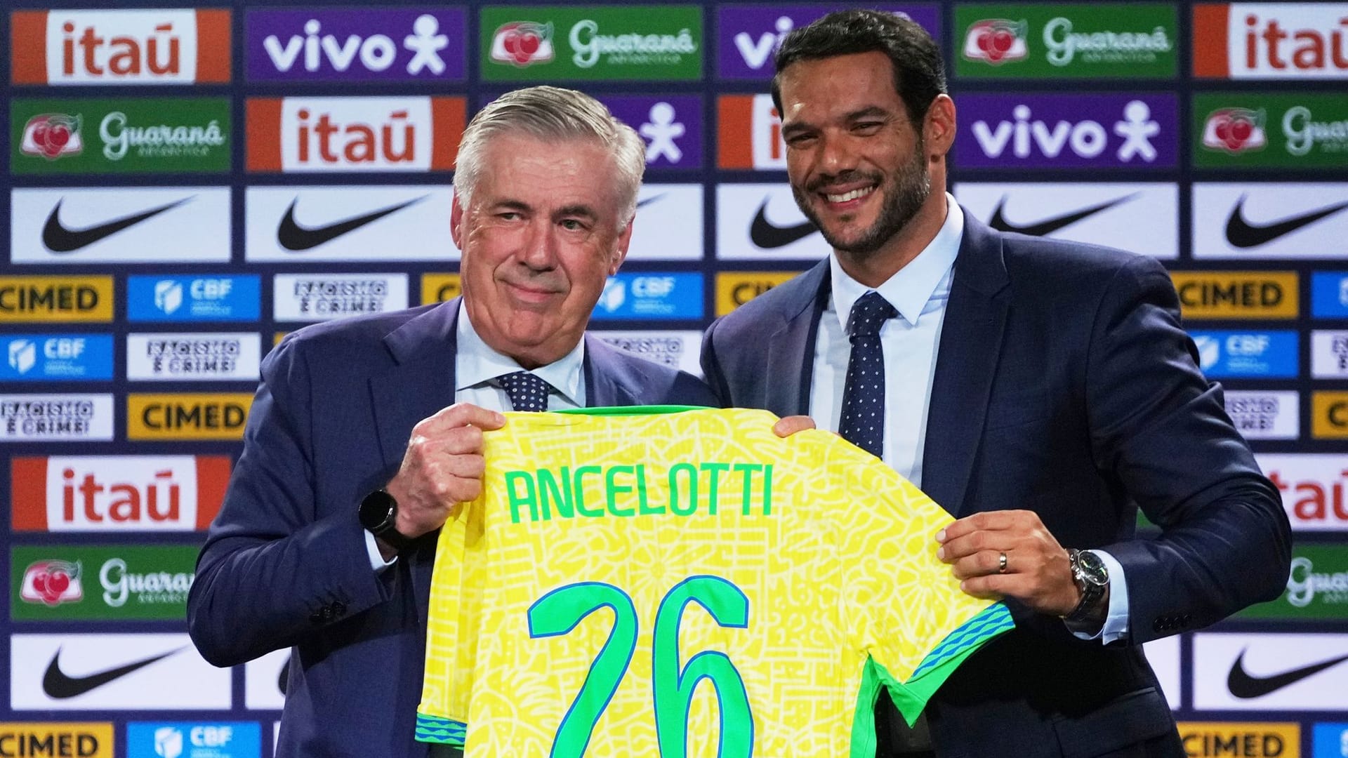 «Eine Ehre»: Ancelotti als neuer Brasilien-Coach vorgestellt