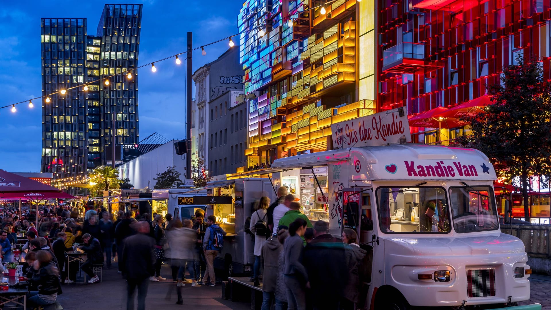Food Truck Festival in Hamburg: Mehr als 20 Trucks sind dabei.