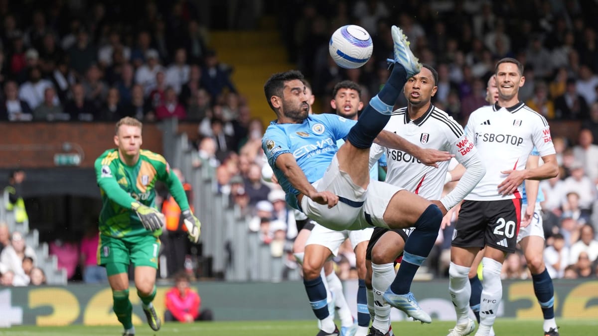 Gündogans Fallrückzieher: Man City in der Champions League
