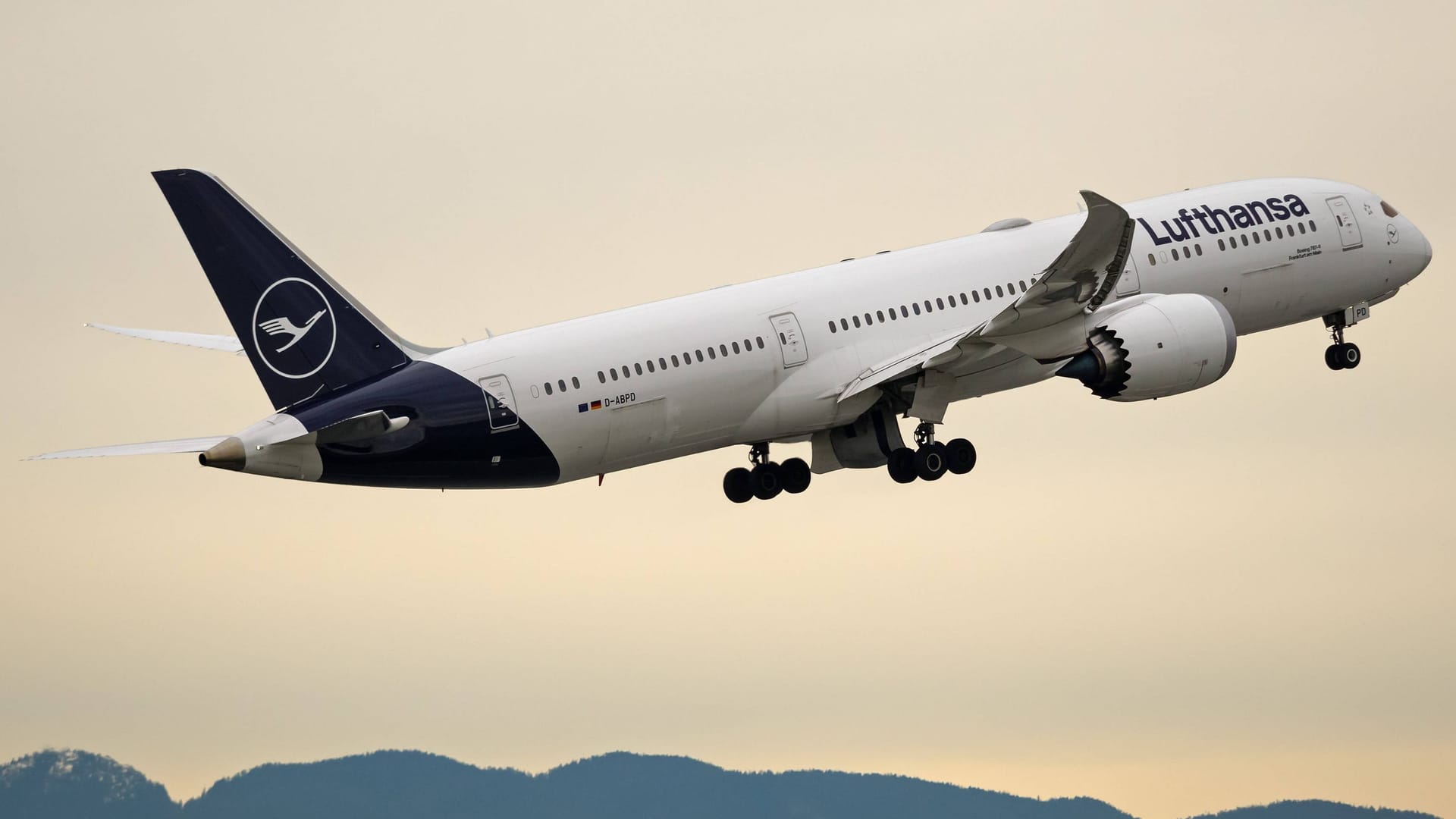 Lufthansa Boeing 787-9 (Archivbild): Nach dem abgebrochenen Start musste der Flug gestrichen werden.