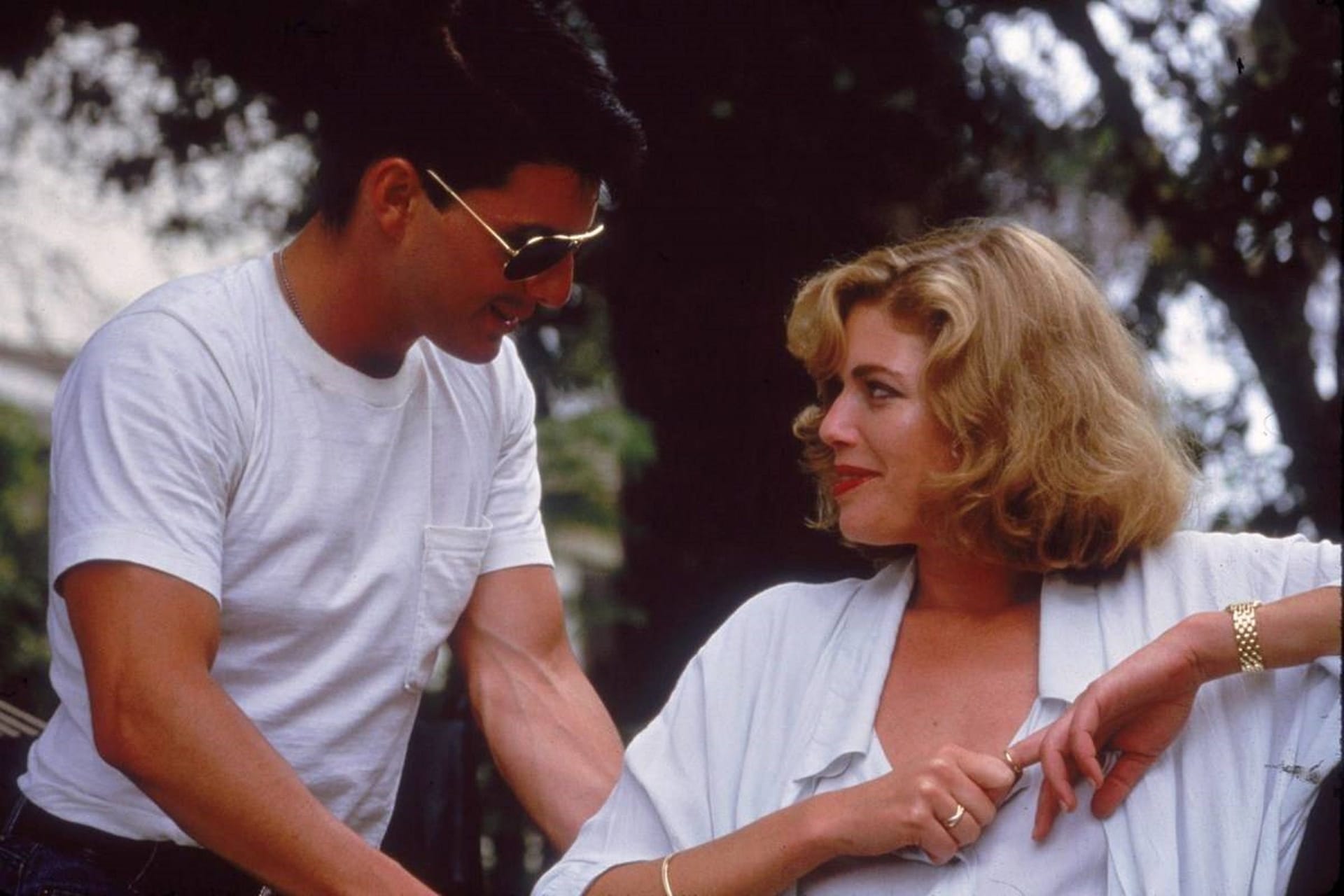 Tom Cruise und Kelly McGillis: 1986 standen sie gemeinsam für "Top Gun" vor der Kamera.