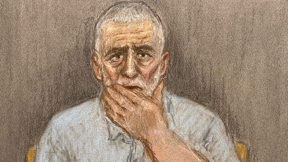Eine Zeichnung des zu Unrecht inhaftierten Peter Sullivan: Am Dienstag wurde er aus dem Gefängnis entlassen.