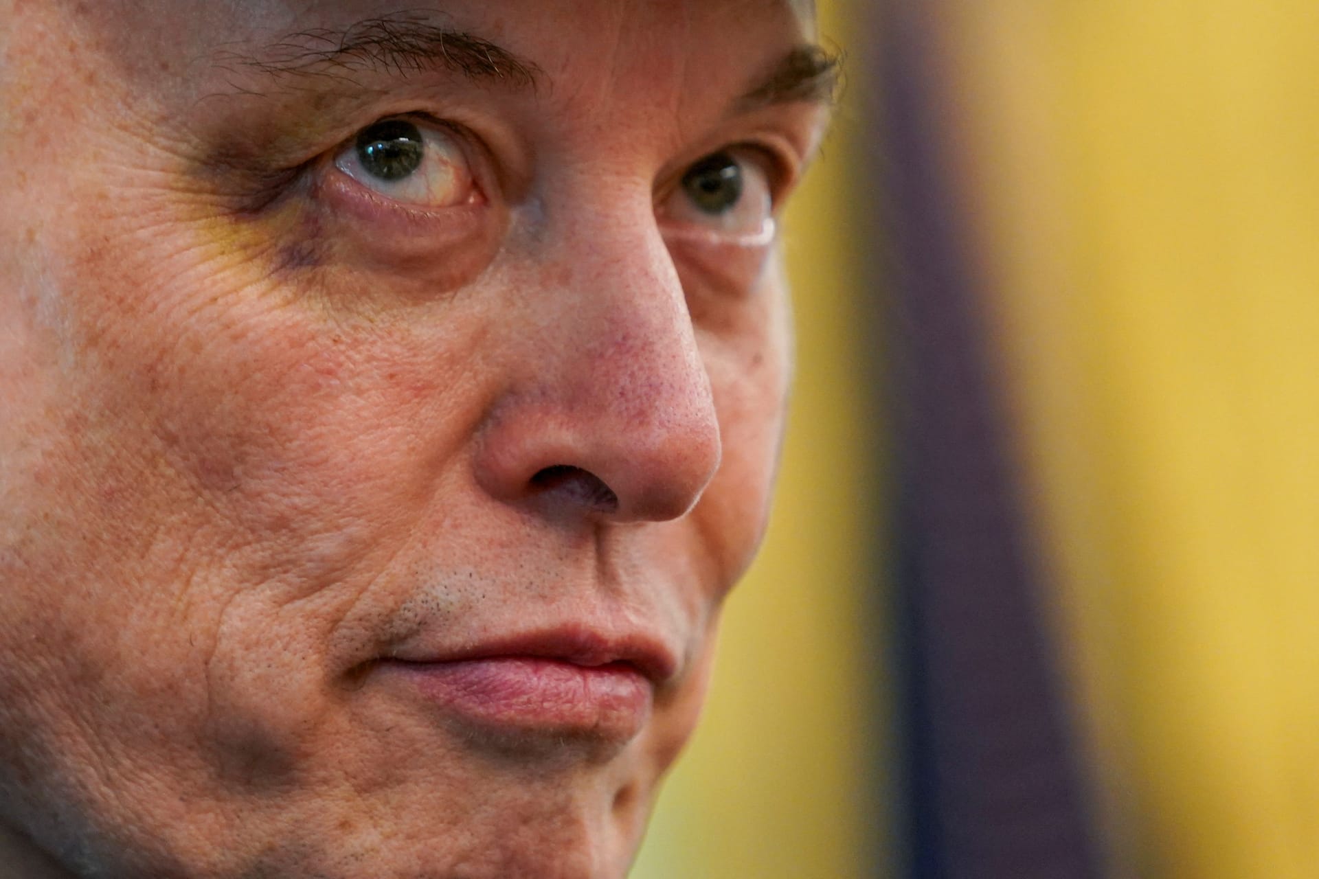 Elon Musk mit blauem Auge im Oval Office des Weißen Hauses: Das Ende einer kurzen Regierungs-Karriere.