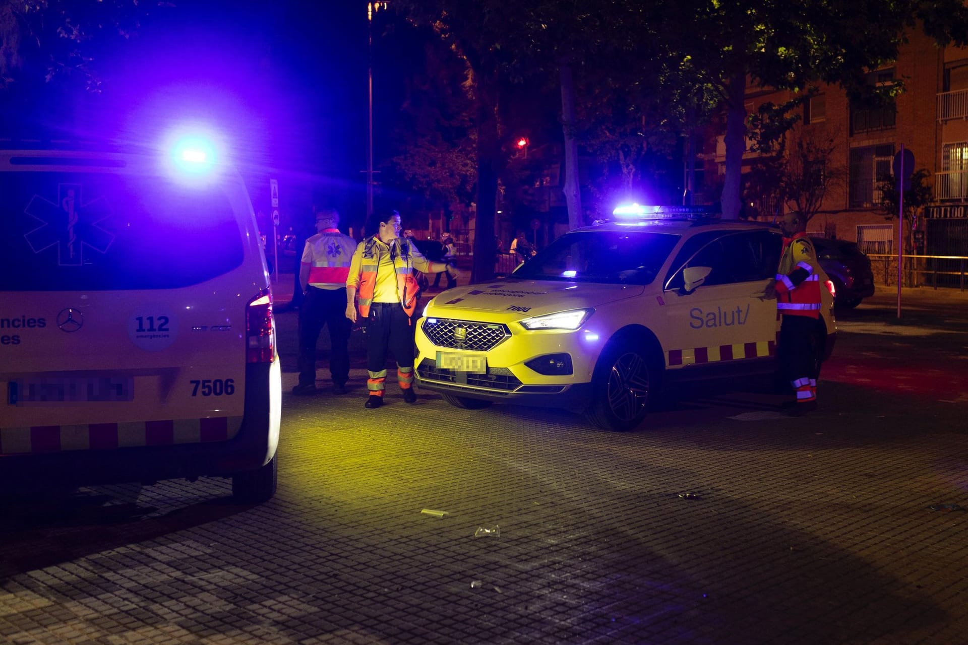 Espanyol Barcelona - FC Barcelona - Unfall in Nähe des Stadions