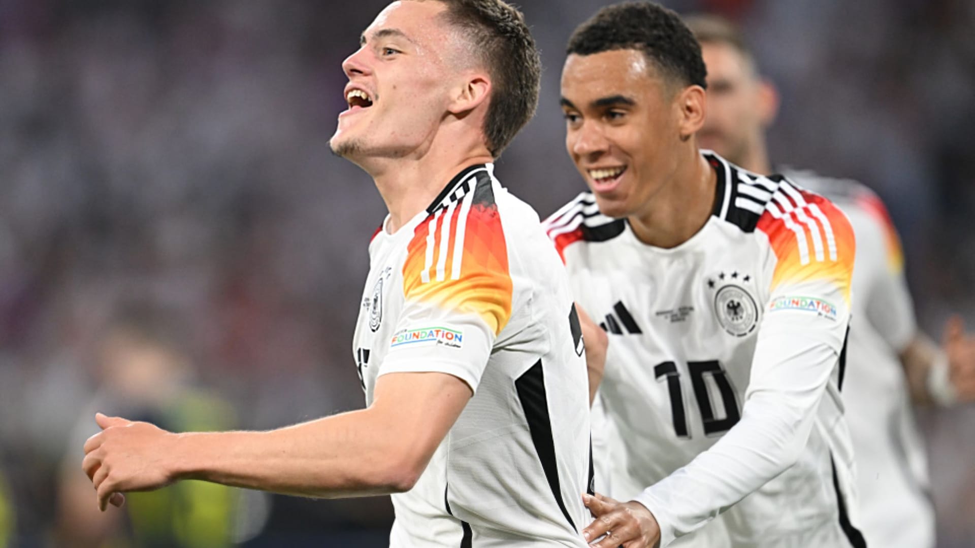 Florian Wirtz und Jamal Musiala Florian Wirtz und Jamal Musiala