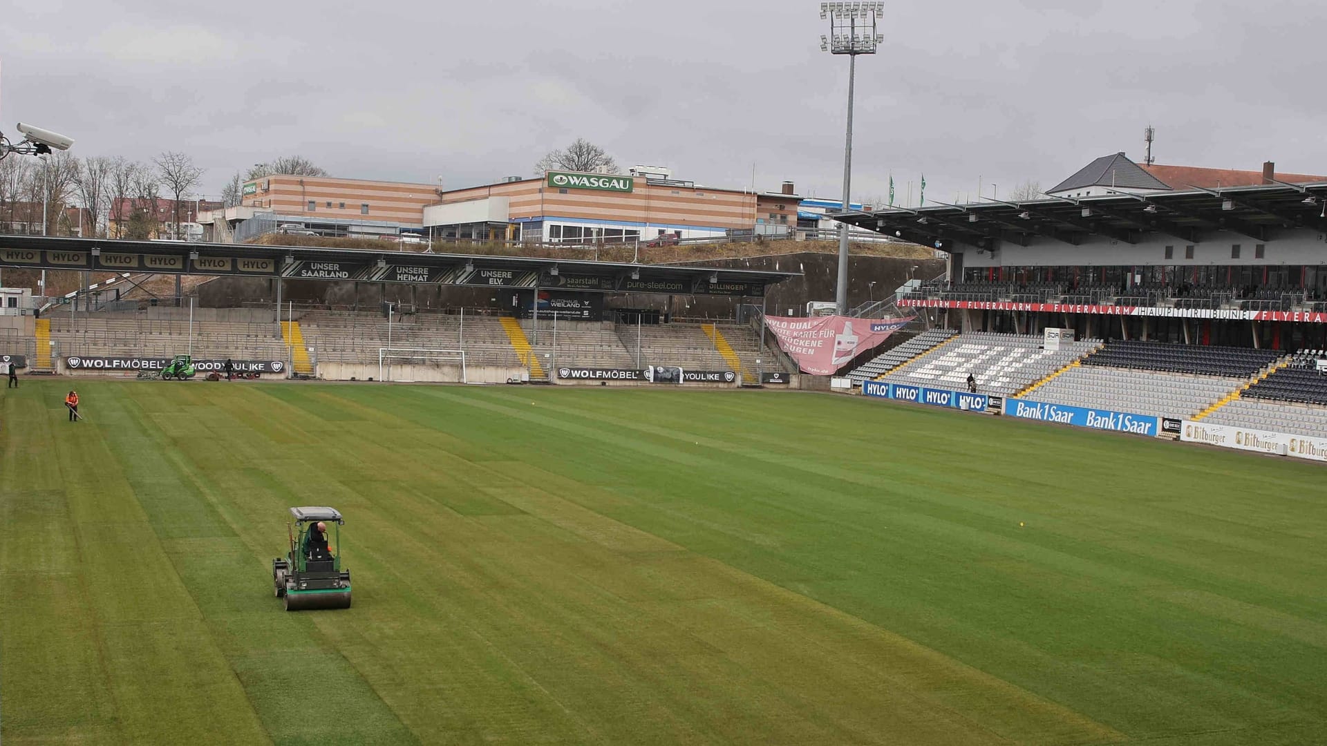 Übersichtlich: Das Waldstadion Kaiserlinde wurde 1983 eröffnet, befindet sich aktuell im Umbau. Übersichtlich: Das Waldstadion Kaiserlinde wurde 1983 eröffnet, befindet sich aktuell im Umbau.