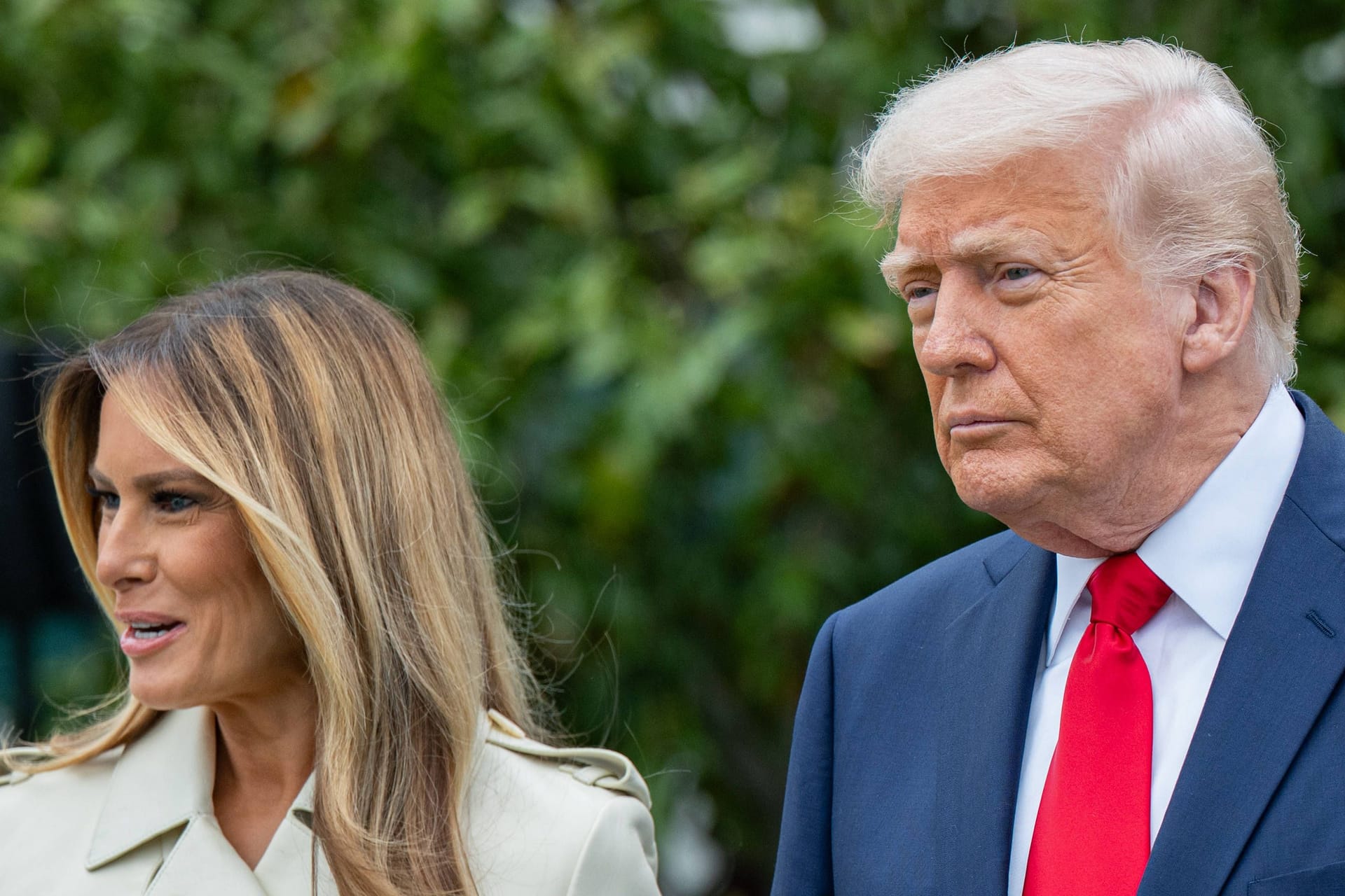 Donald Trump mit Melania: Ein Lizenzprodukt mit seinem Namen löste bei Kunden Unmut aus.