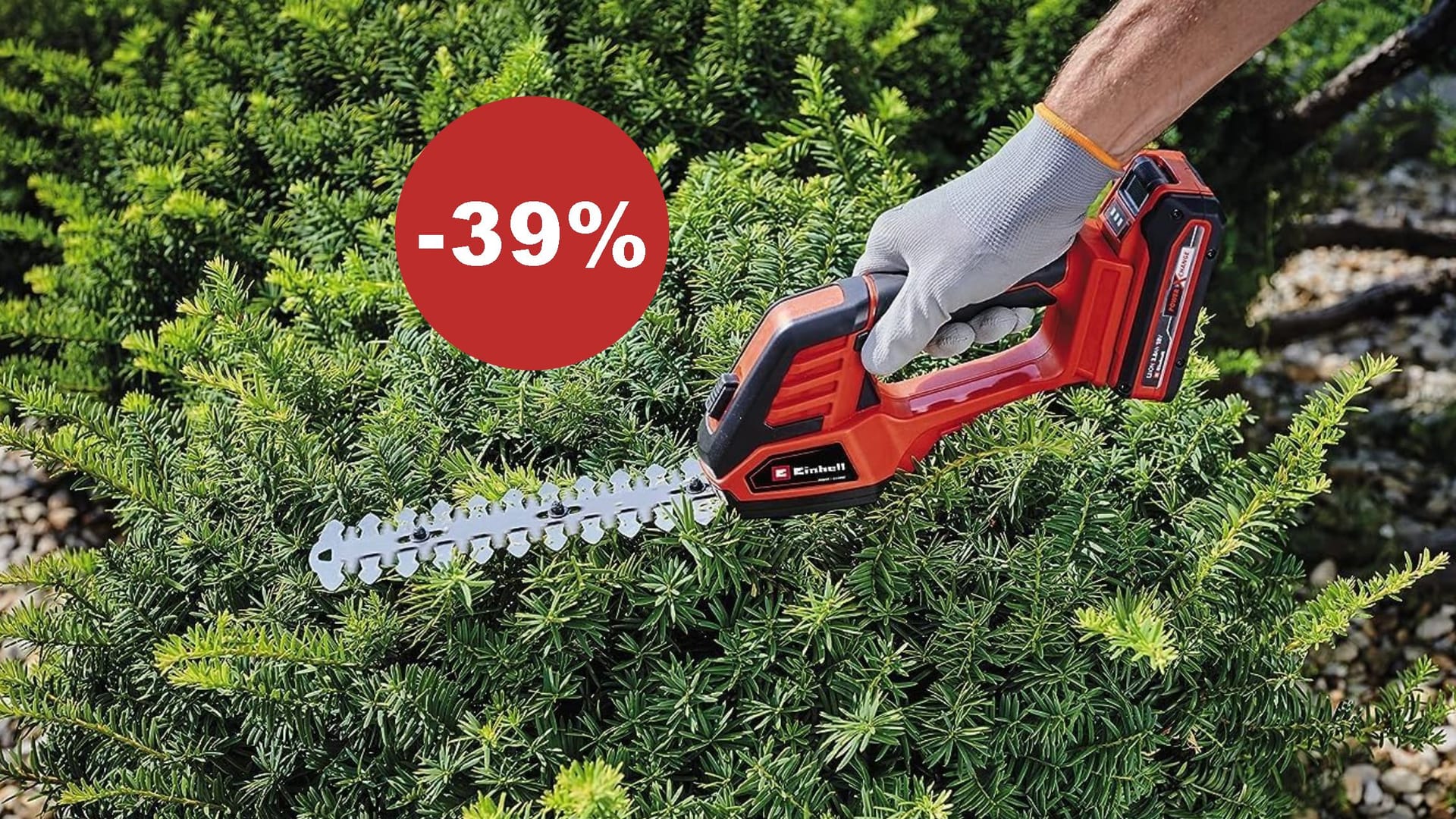 Wer Garten oder Werkstatt ausstatten will, sollte sich die Einhell-Deals bei Amazon ansehen.