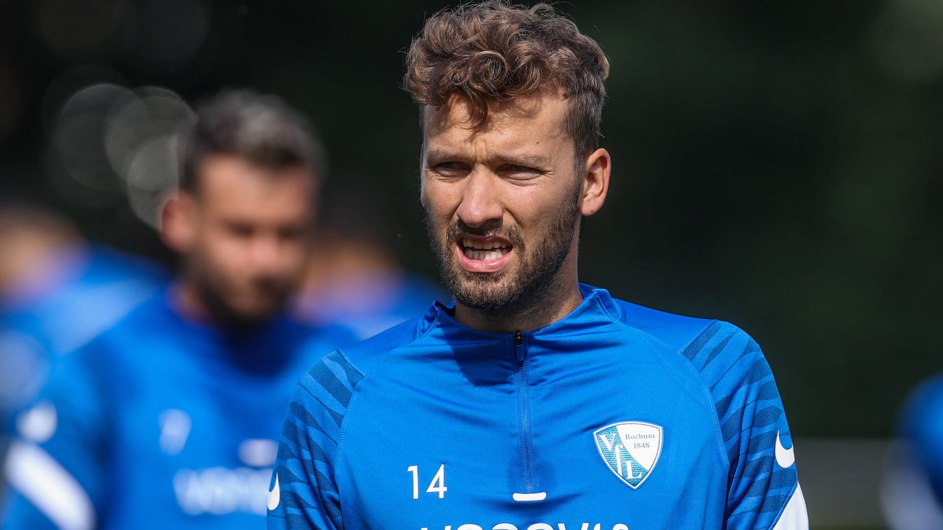 Tom Weilandt 2021 im Dress des VfL Bochum: Der Mittelfeldspieler kam zuletzt im Dezember 2023 für den Greifswalder FC zum Einsatz.