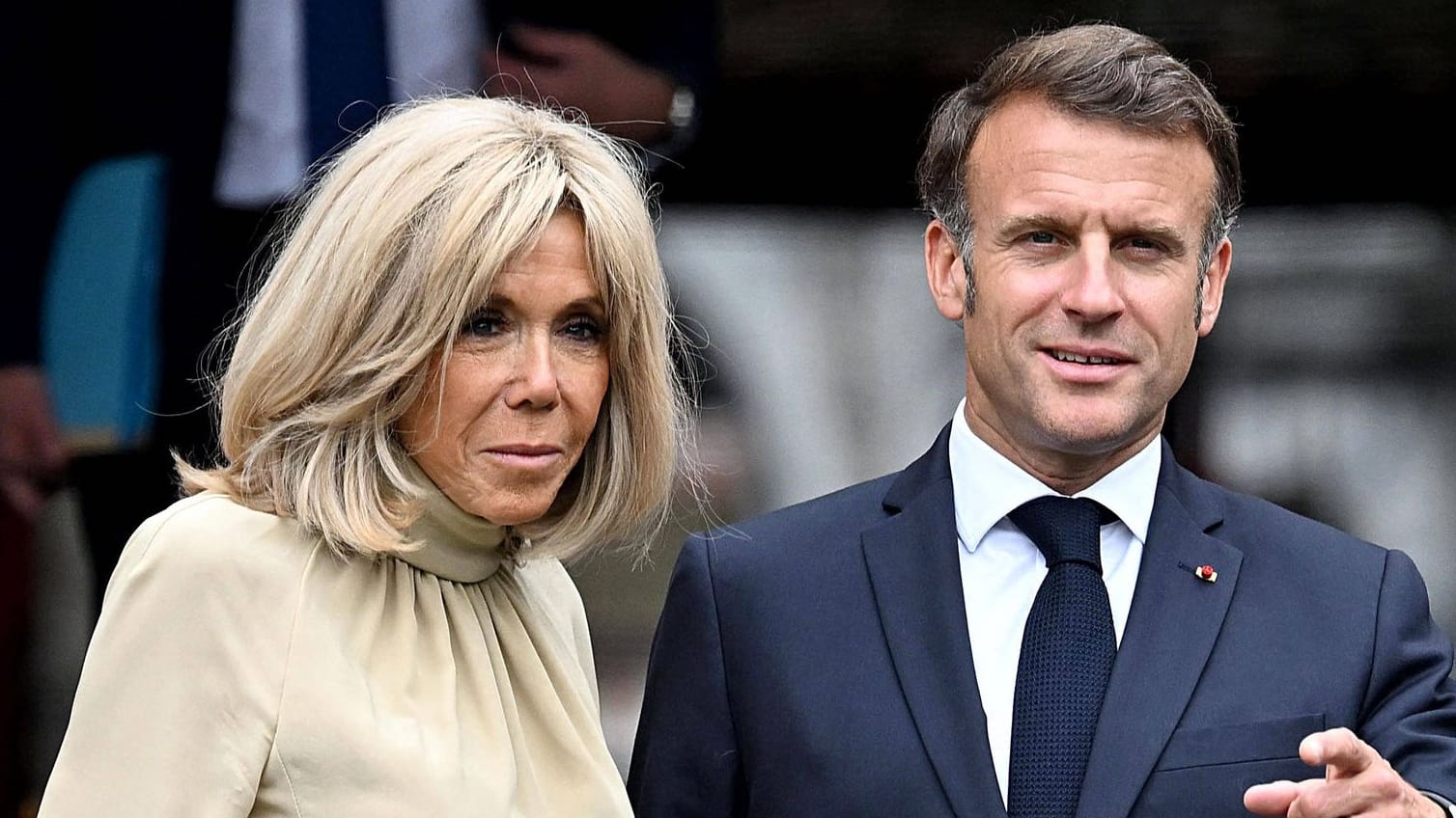 Brigitte und Emmanuel Macron: Die beiden sind gerade in Hanoi.