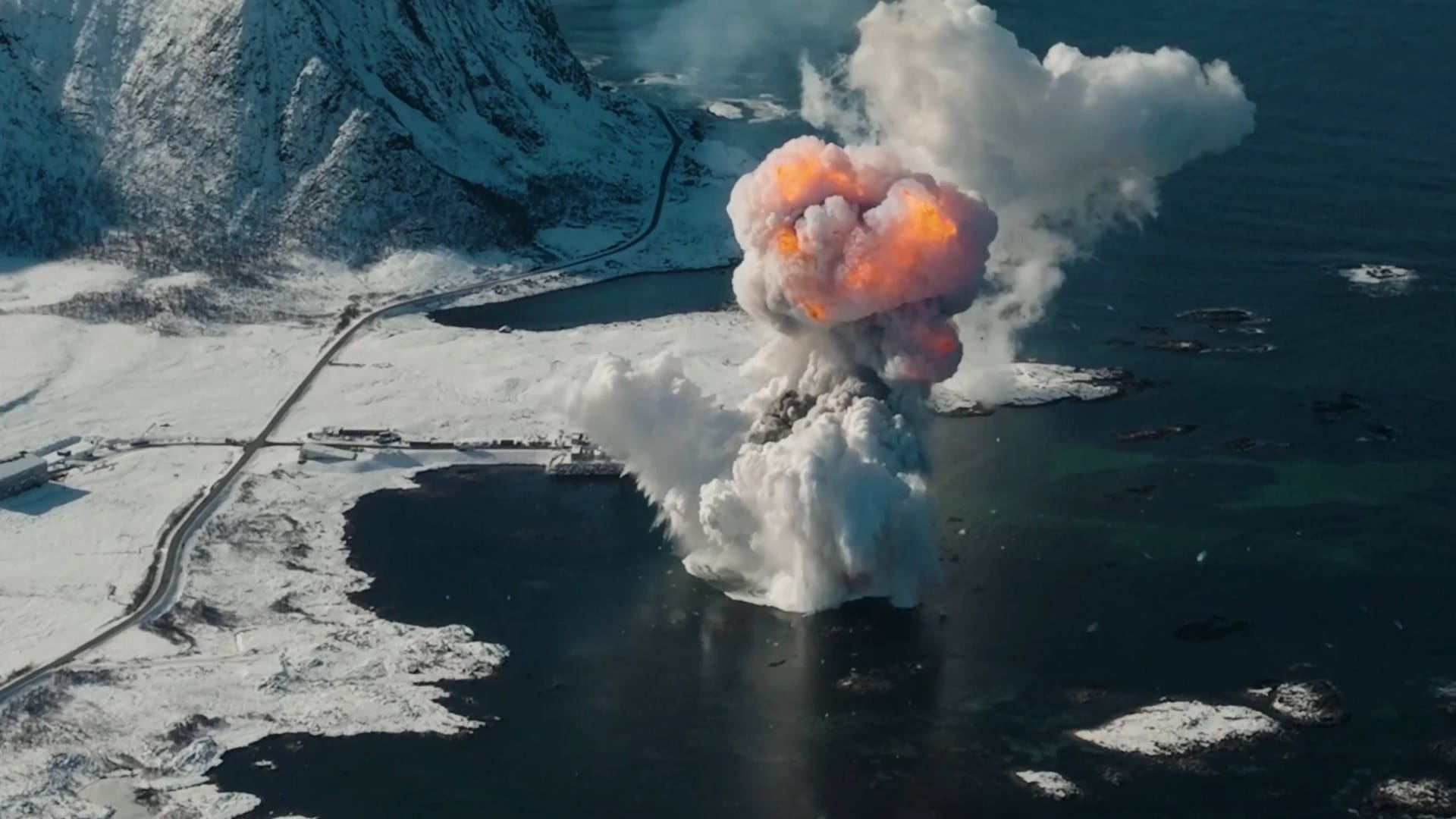 Explosion beim Testflug der Spectrum-Rakete von Isar Aerospace am 30. März 2025: Die Rakete stürzte etwa 25 Sekunden nach dem Start ins Meer.