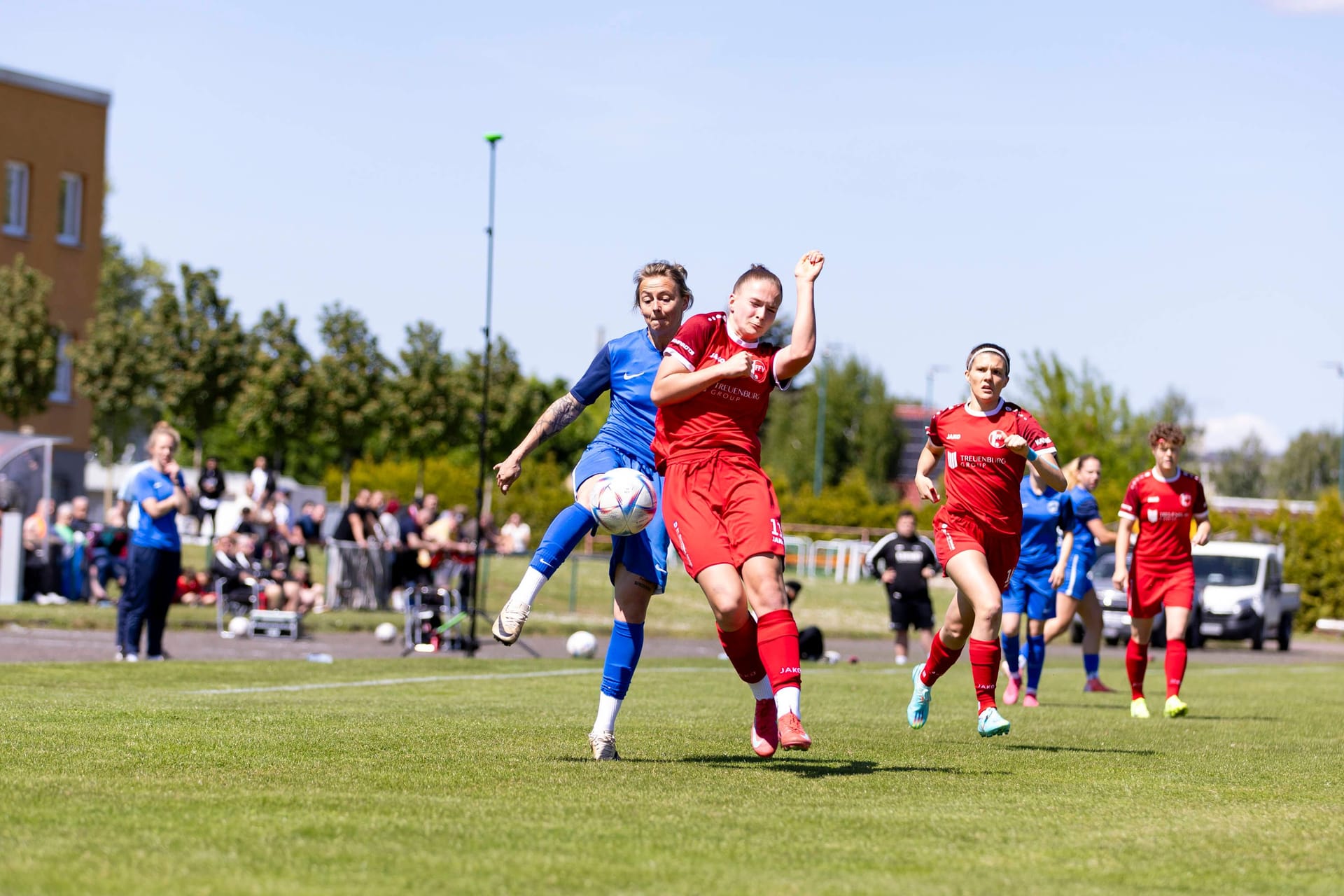 Match in der Regionalliga-Nordost der Frauen: Beim Spiel zwischen 1. FFV Erfurt und Türkiyemspor Berlin 1978 soll es zu rassistischen Äußerungen gekommen sein.
