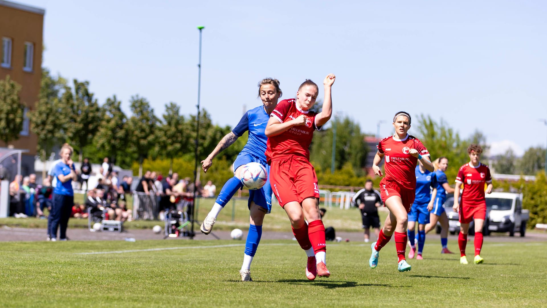 Match in der Regionalliga-Nordost der Frauen: Beim Spiel zwischen 1. FFV Erfurt und Türkiyemspor Berlin 1978 soll es zu rassistischen Äußerungen gekommen sein.