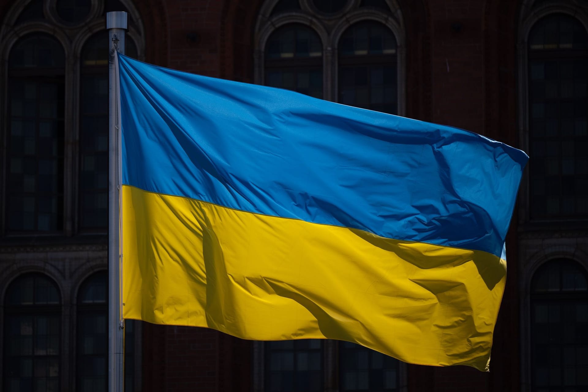 Ukraine Flagge