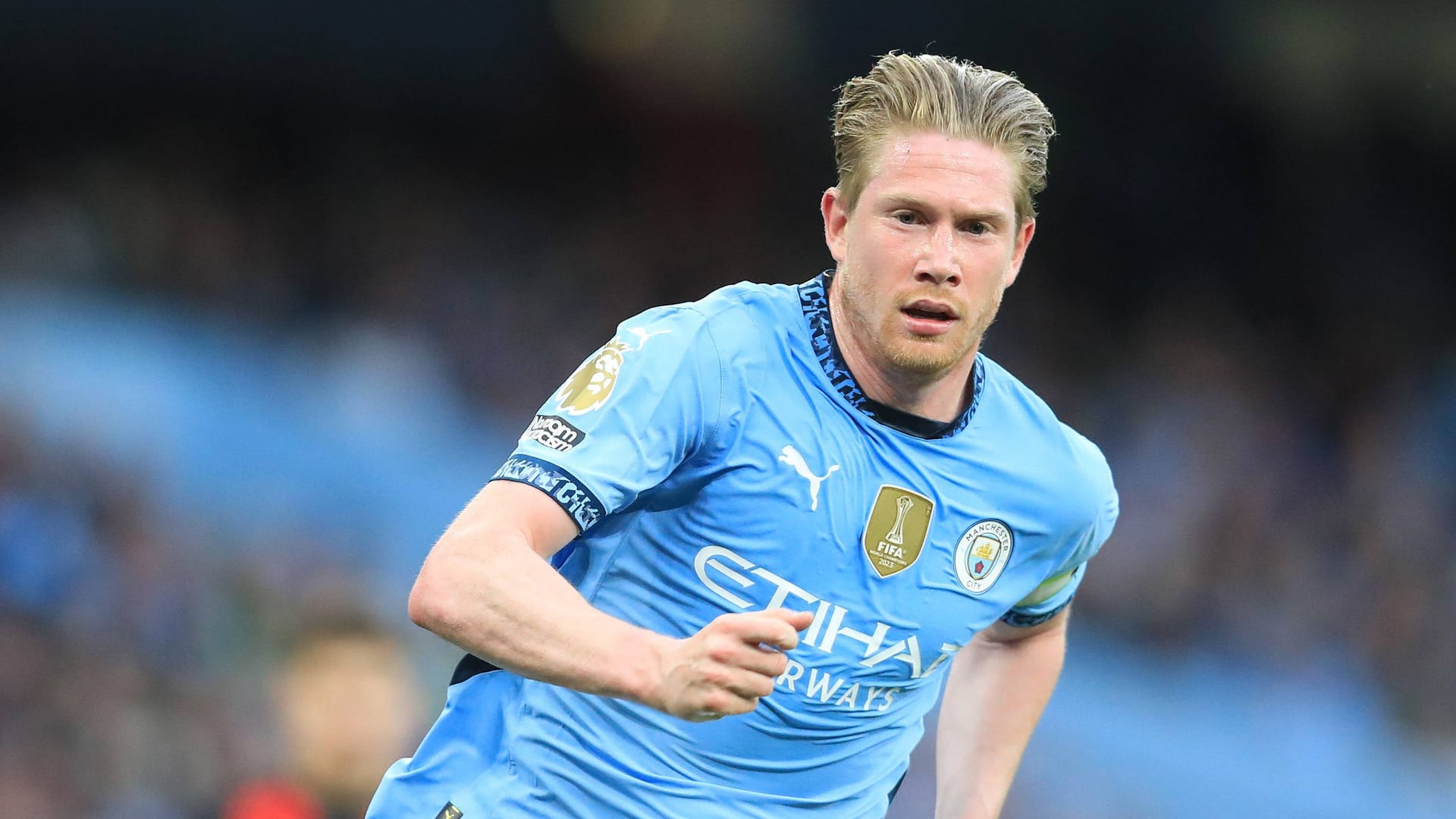 Kevin De Bruyne: Er läuft seit 2015 für Manchester City auf. Kevin De Bruyne: Er läuft seit 2015 für Manchester City auf.