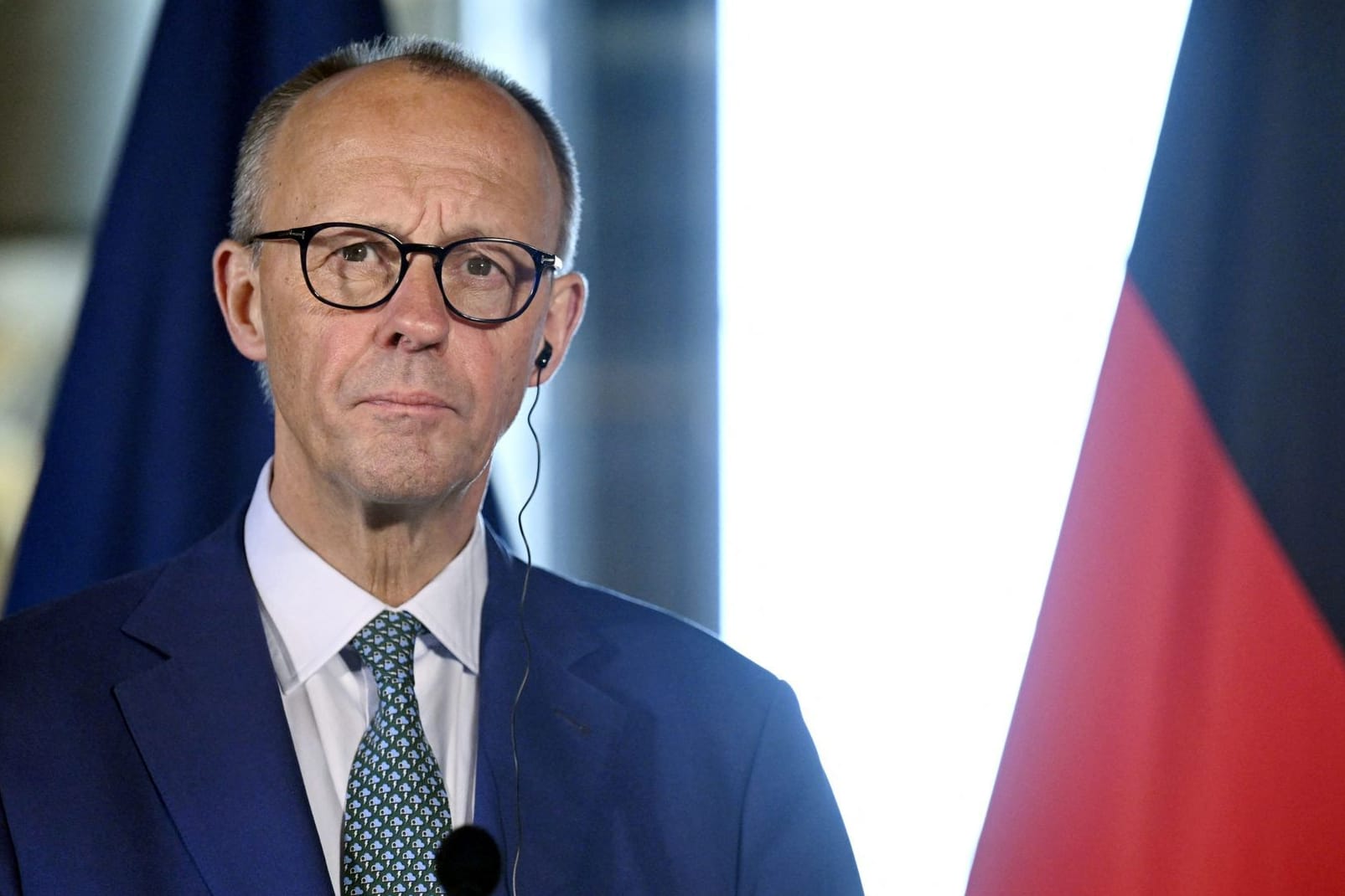 Bundeskanzler Friedrich Merz (CDU): Nach seiner Aussage zu Reichweitenbeschränkungen für westliche Waffen ist der Kanzler zurückgerudert.