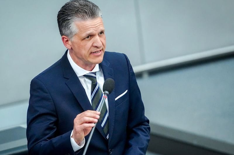 Thorsten Frei (CDU), Chef des Bundeskanzleramts und Bundesminister für besondere Aufgaben, spricht im Bundestag.