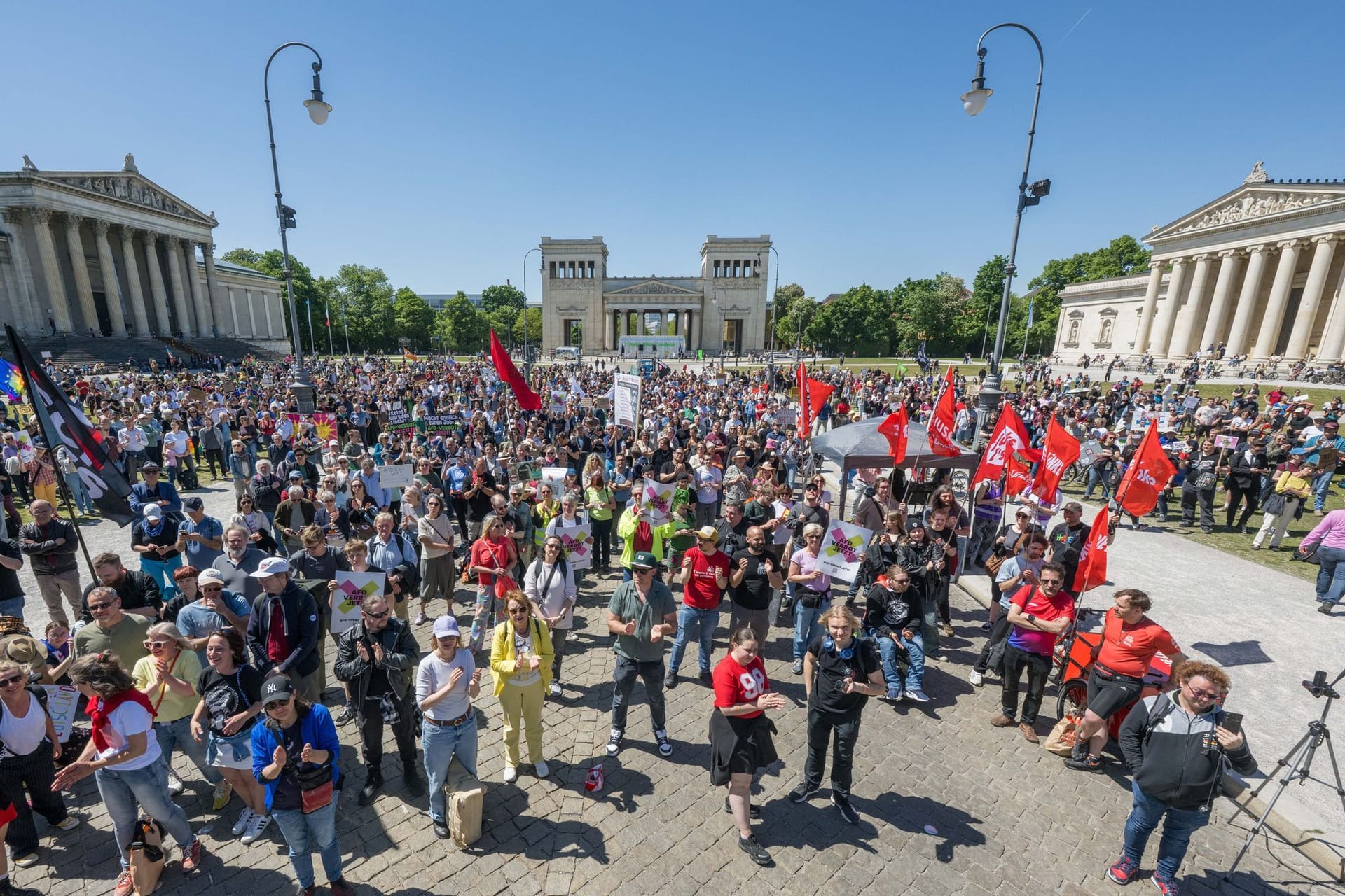 Aktionstag «Keine Ausreden mehr - AfD-Verbot jetzt!» - München