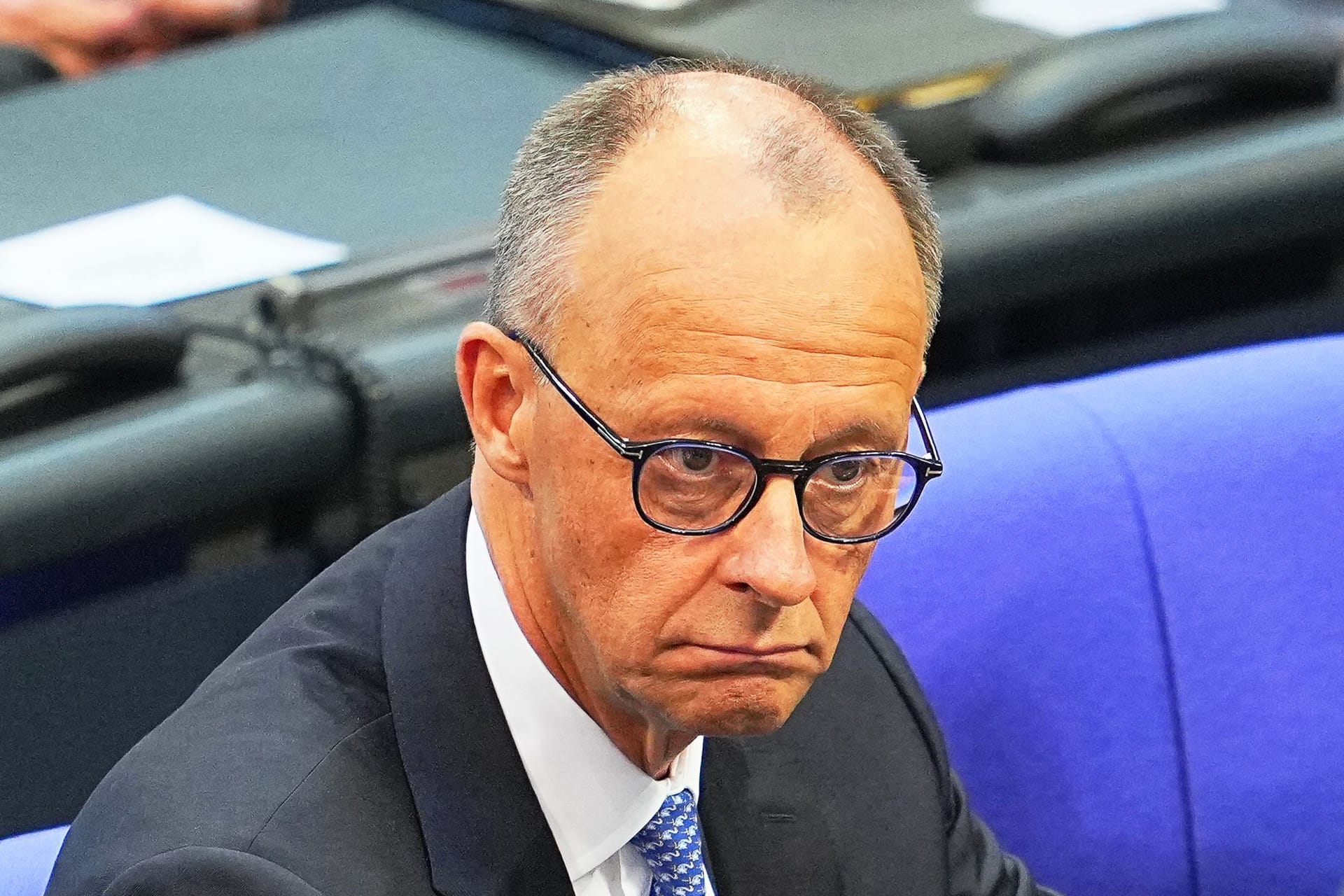 Friedrich Merz, der designierte Bundeskanzler: Der Bundestag hat den CDU-Chef im ersten Wahlgang nicht zum Kanzler gewählt.